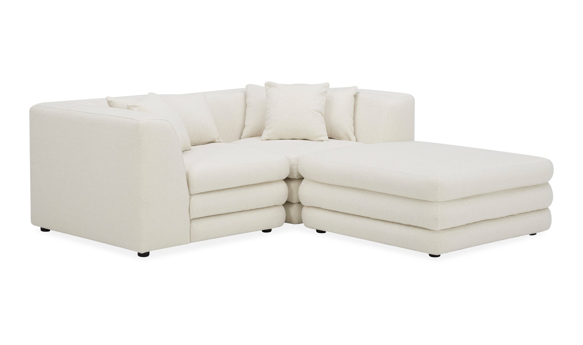Lowtide Nook Modular Sectional Warm White