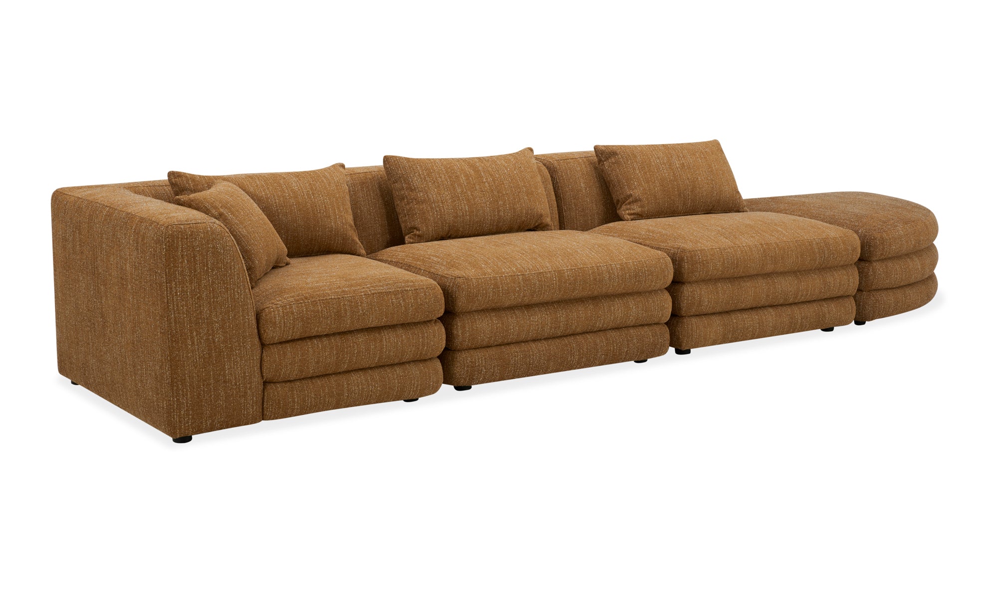 Lowtide Linear Modular Sectional Amber Glow