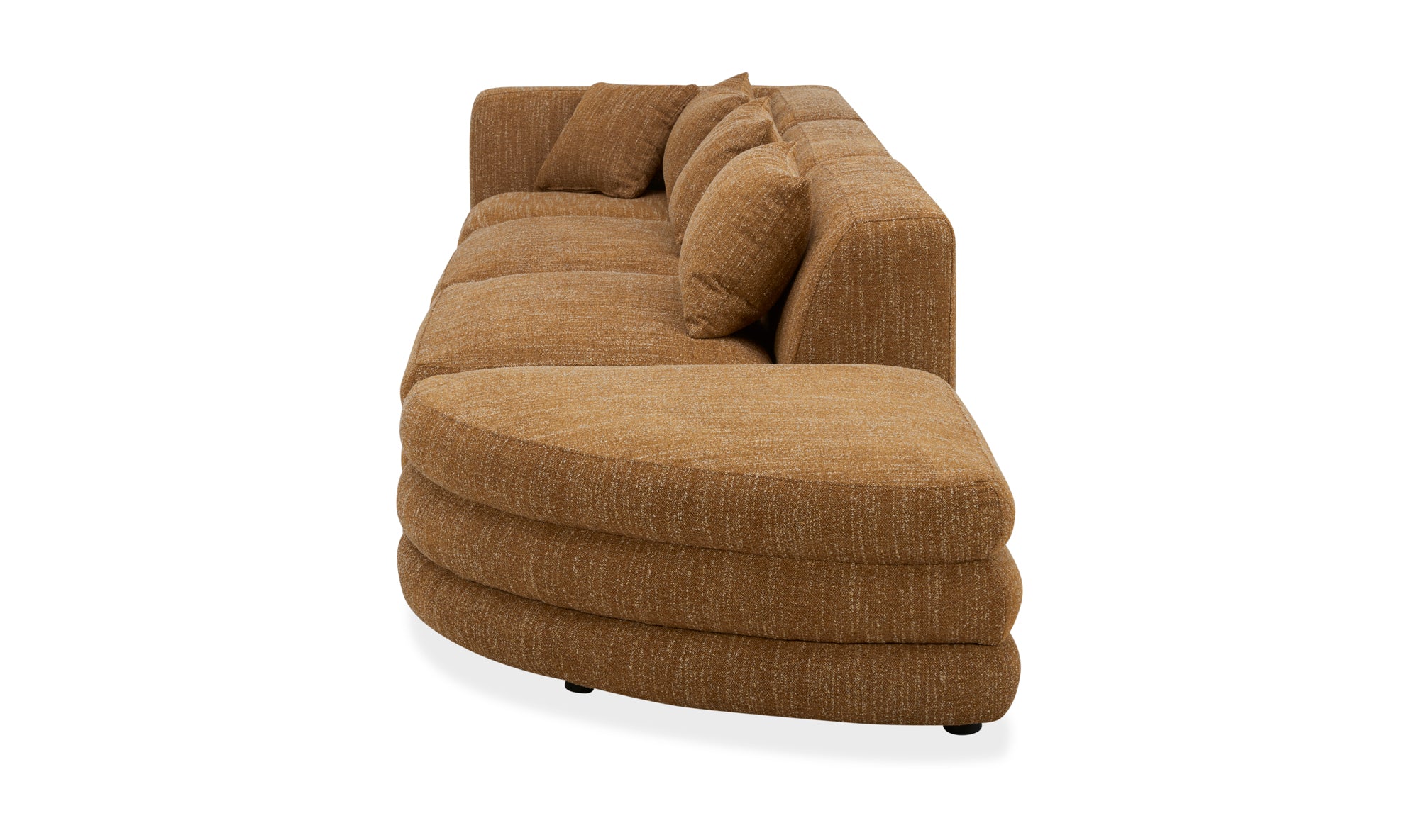 Lowtide Linear Modular Sectional Amber Glow