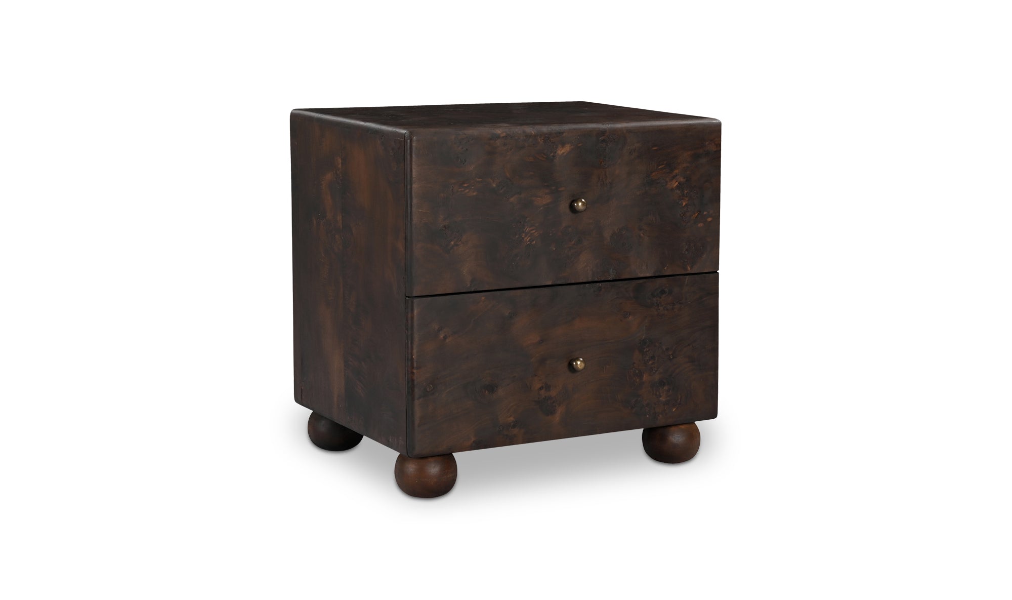 York Nightstand Dark Brown