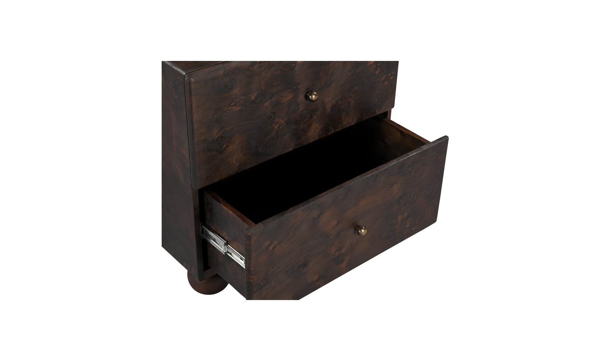 York Nightstand Dark Brown