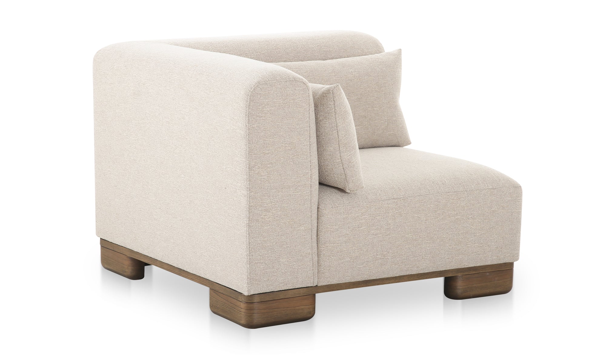 June Corner Chair Oatmeal