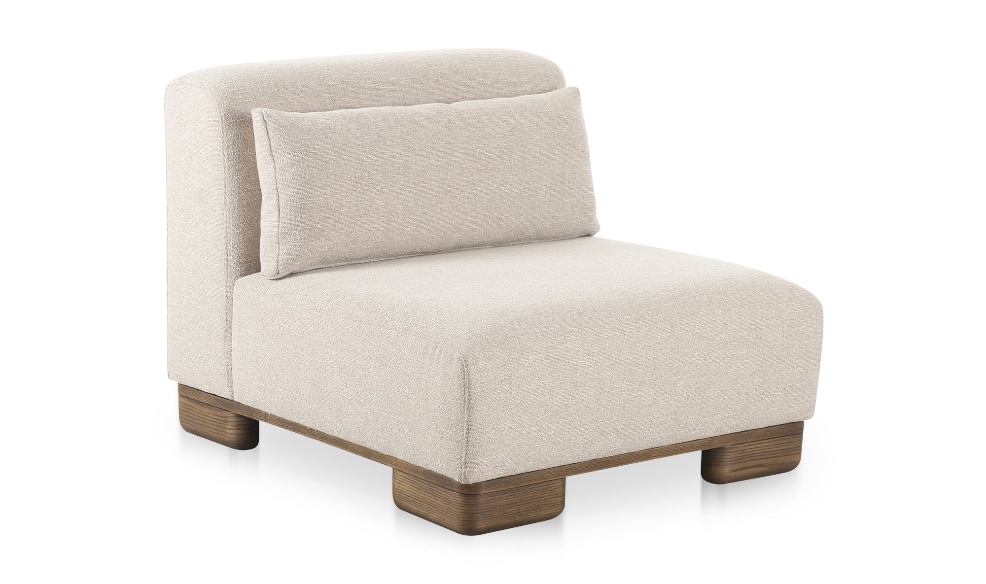 June Slipper Chair Oatmeal