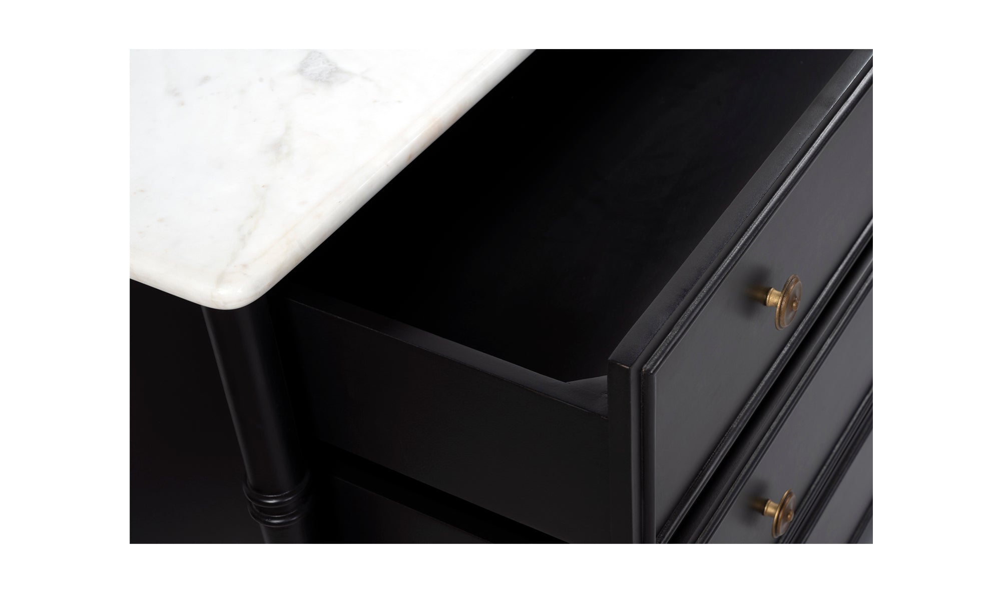 Eleanor 6 Drawer Dresser Black