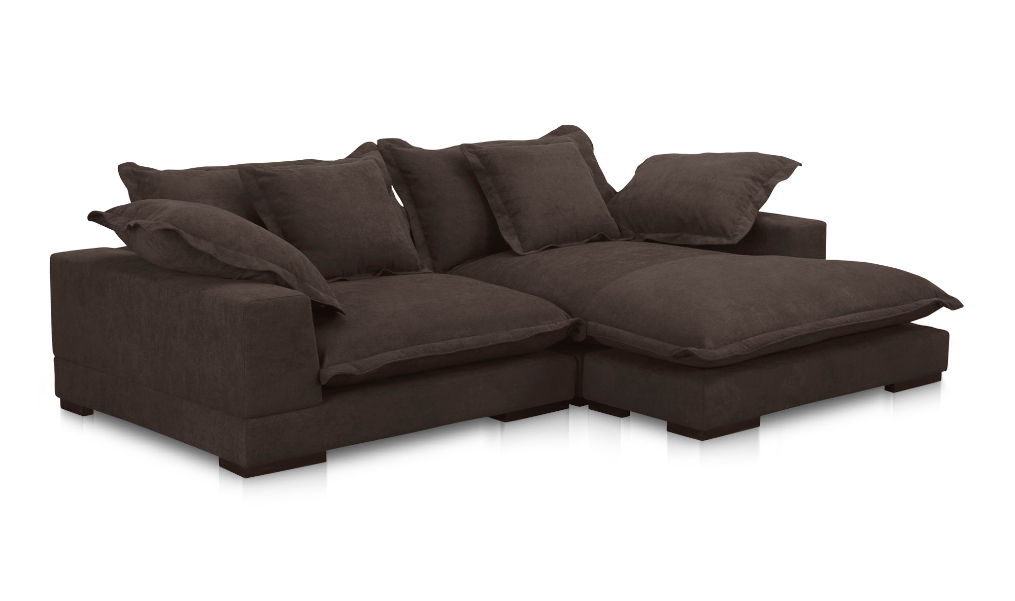 Daydream Sectional Dark Brown