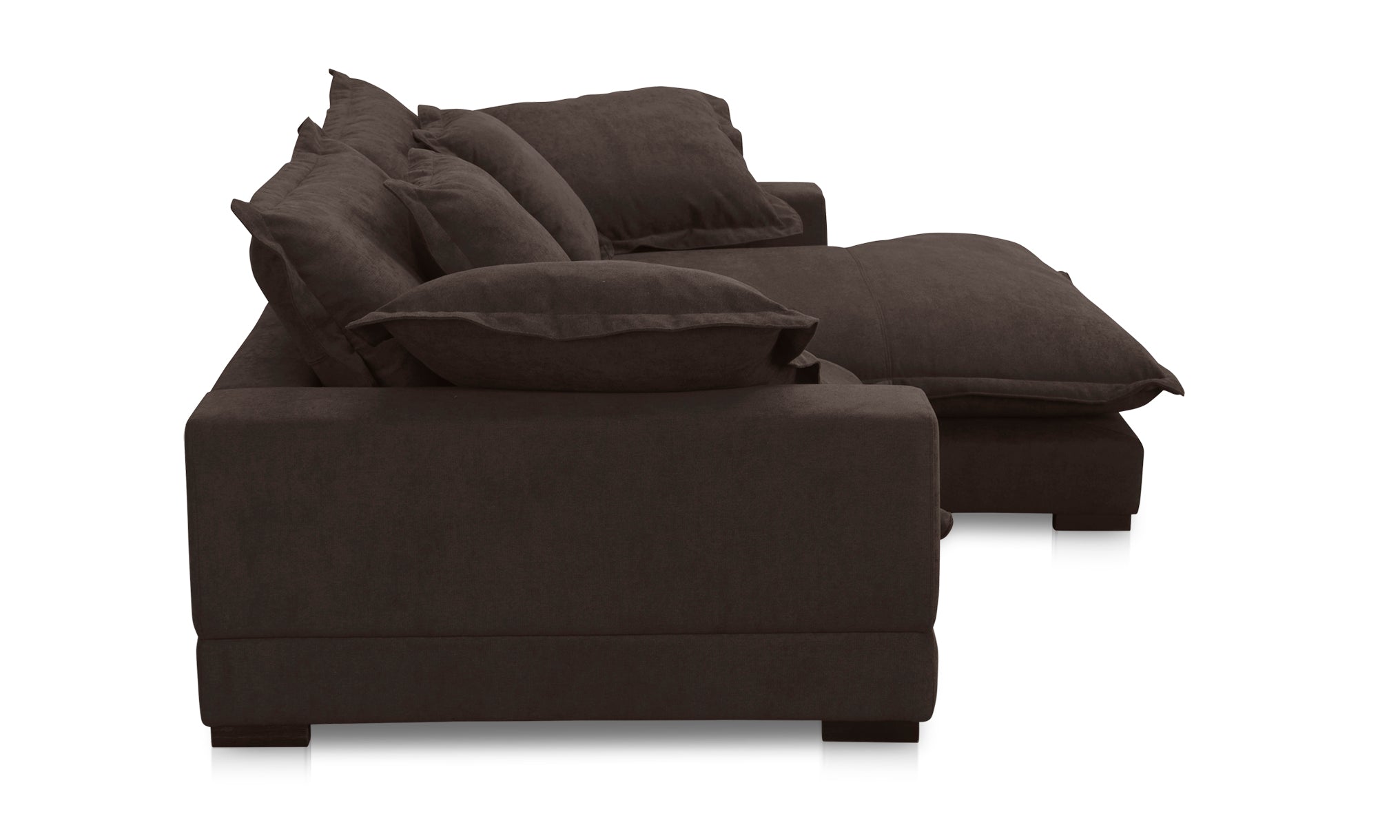 Daydream Sectional Dark Brown
