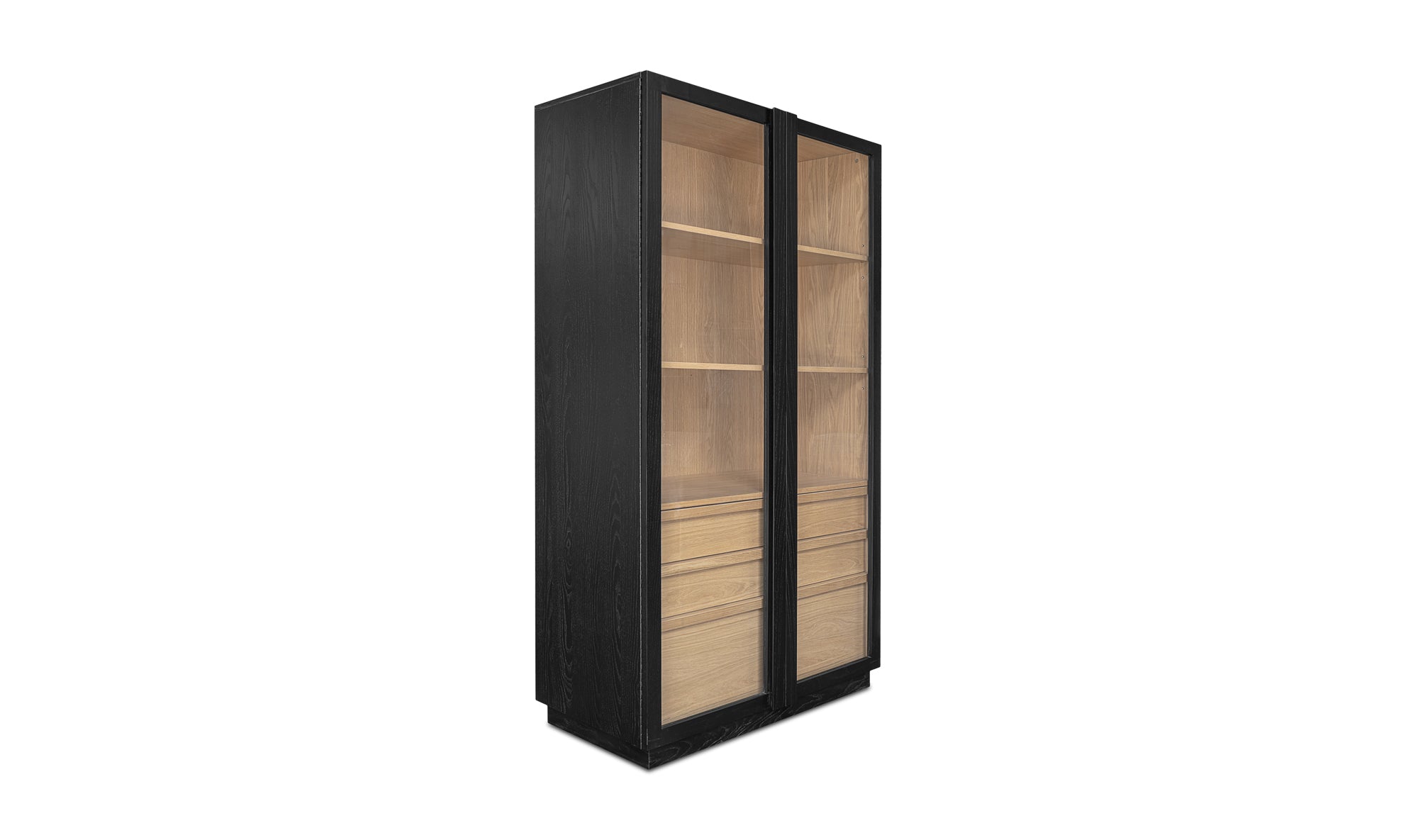 Charlotte Tall Cabinet Black
