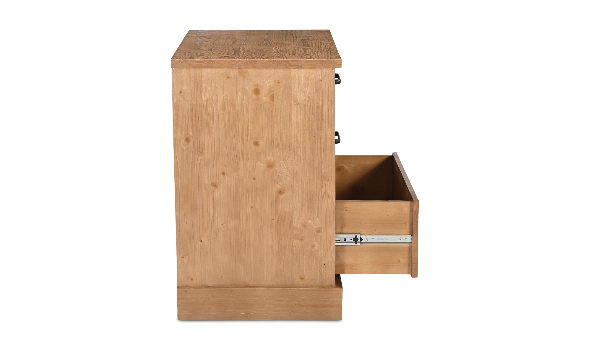 Tade 3 Drawer Nighstand Honey Pine