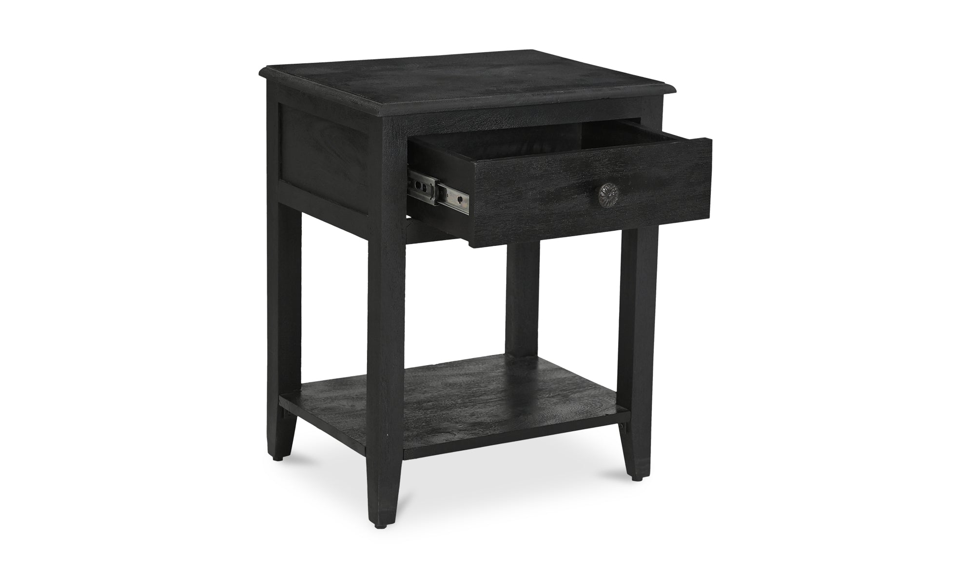 Corrine Nightstand Black