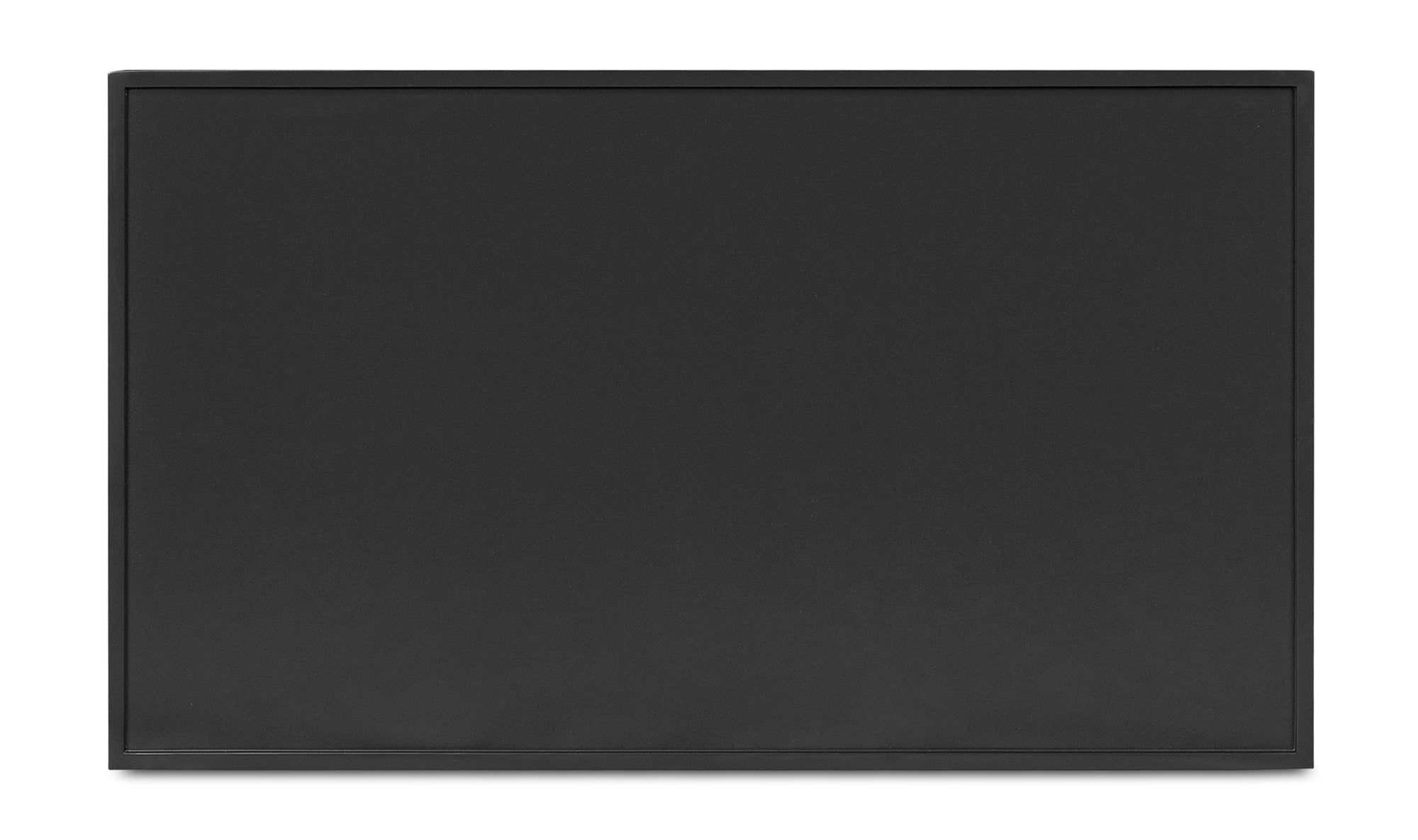 Reagan 3 Drawer Nightstand Black