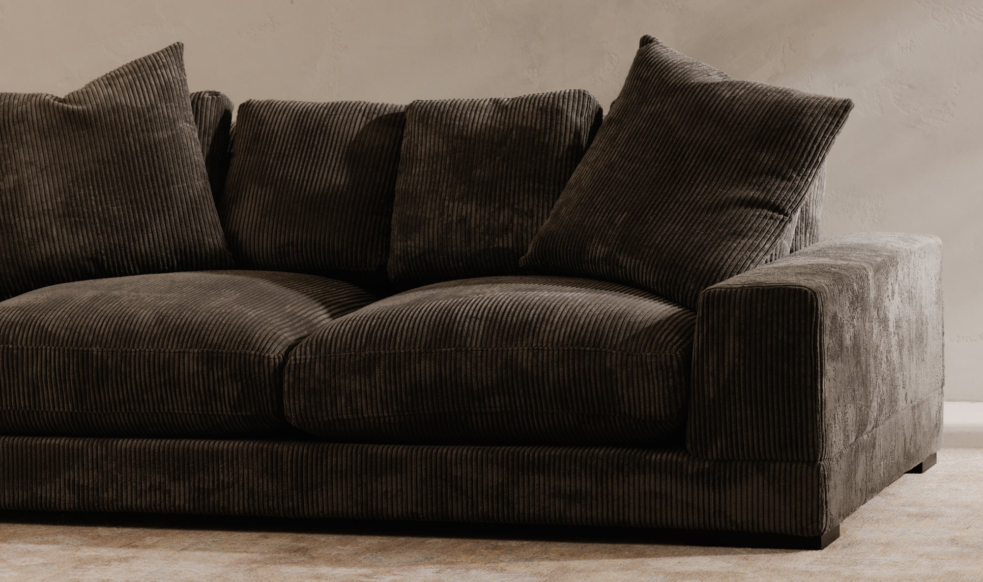 Plunge Sofa Charcoal