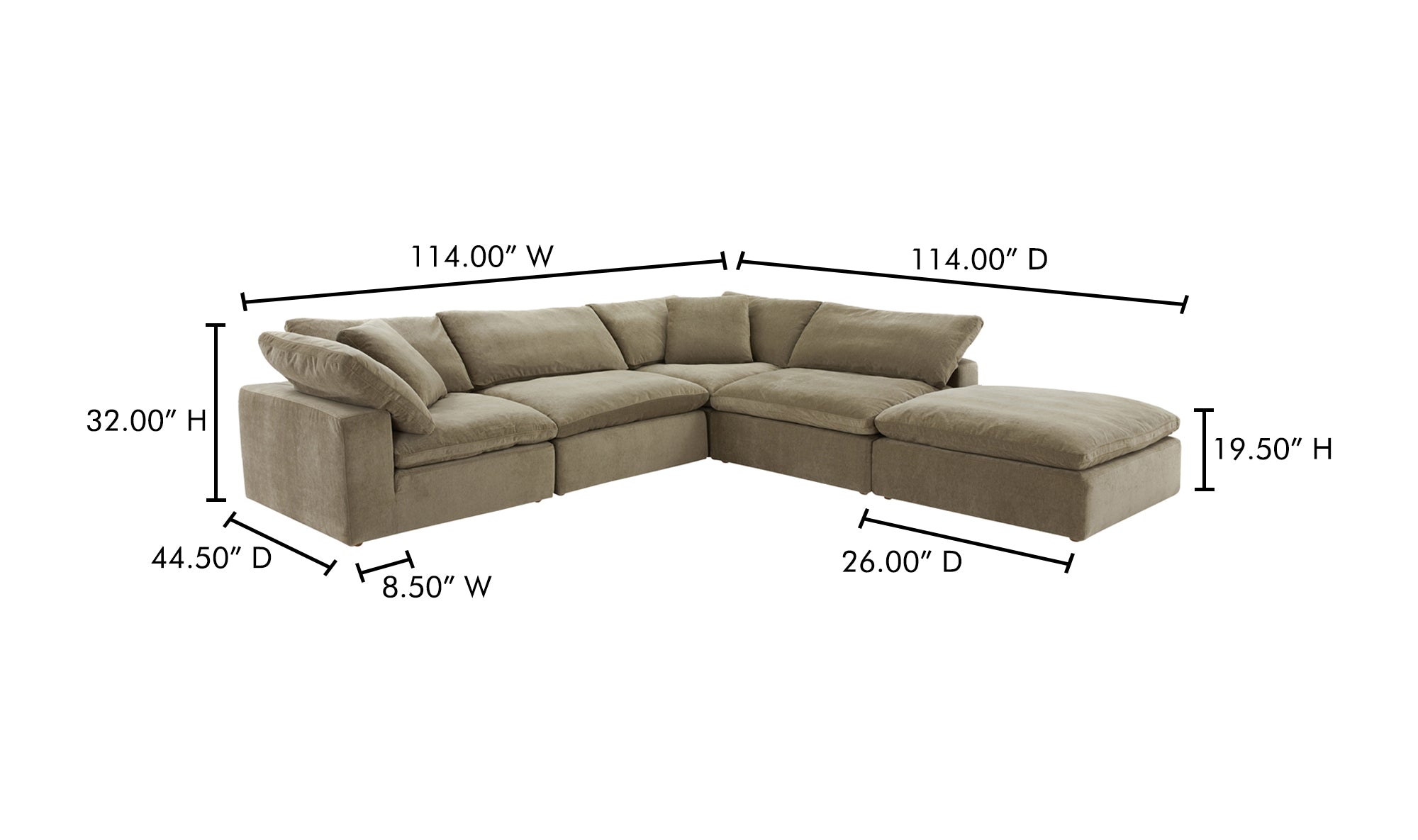 Terra Condo Dream Modular Sectional