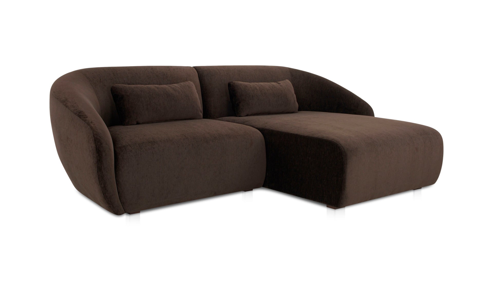 Amelia Nook Modular Right Sectional Espresso