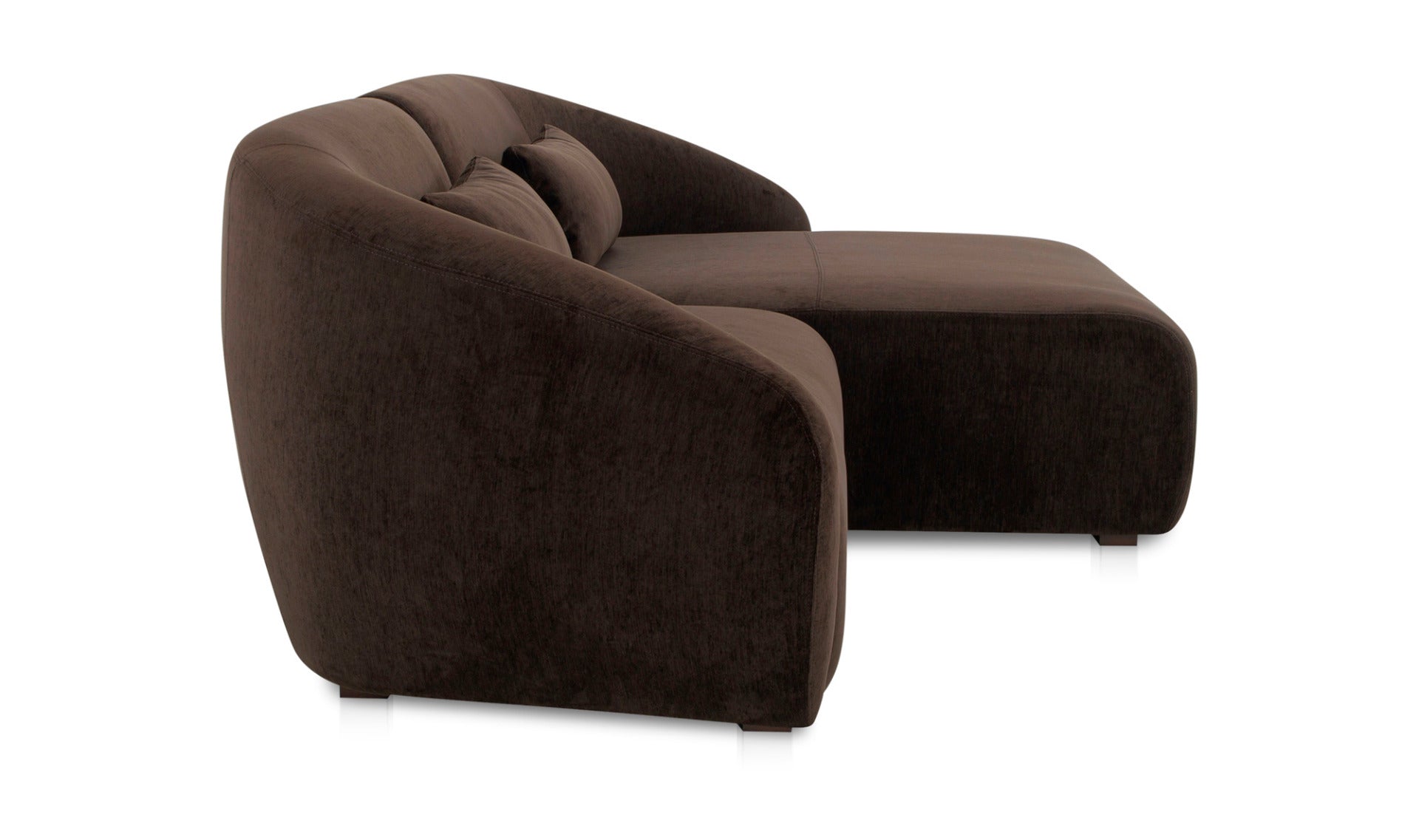 Amelia Nook Modular Right Sectional Espresso