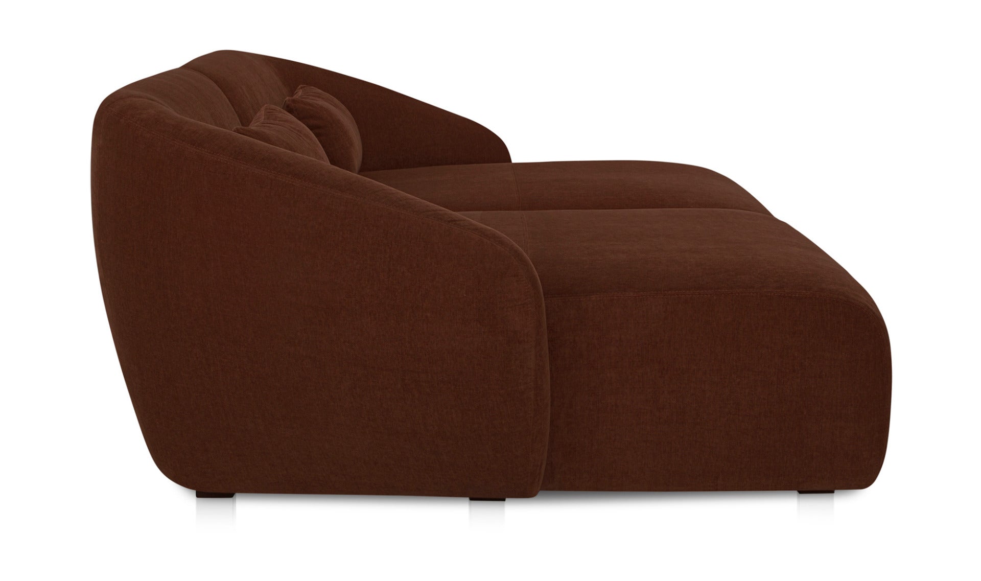 Amelia Double Chaise Modular Sectional Warm White