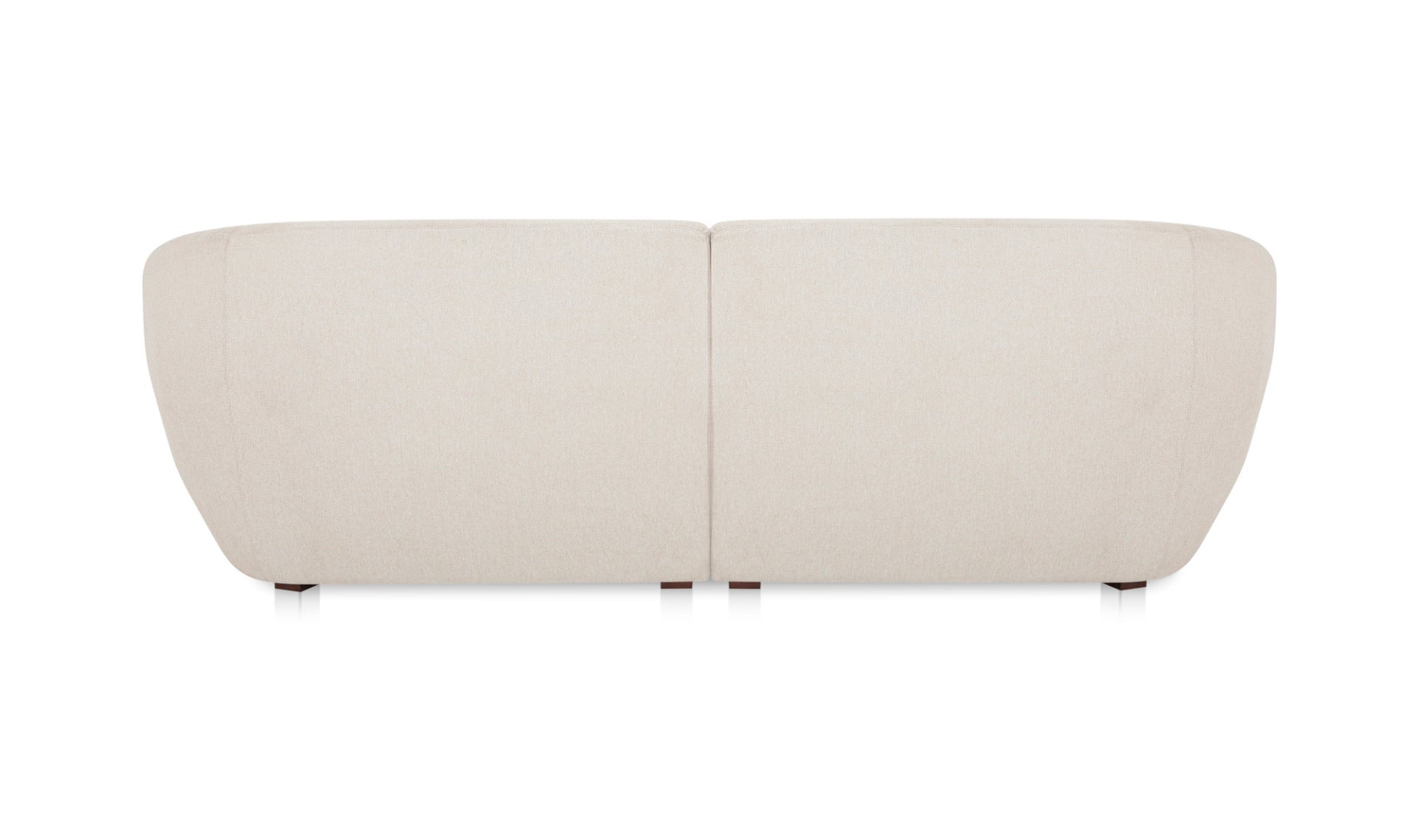 Amelia Double Chaise Modular Sectional Warm White