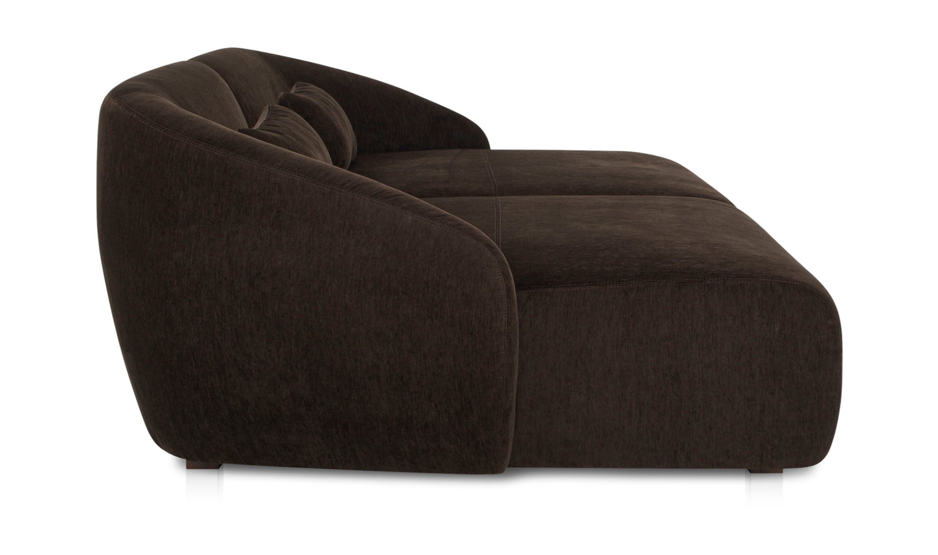 Amelia Double Chaise Modular Sectional Warm White