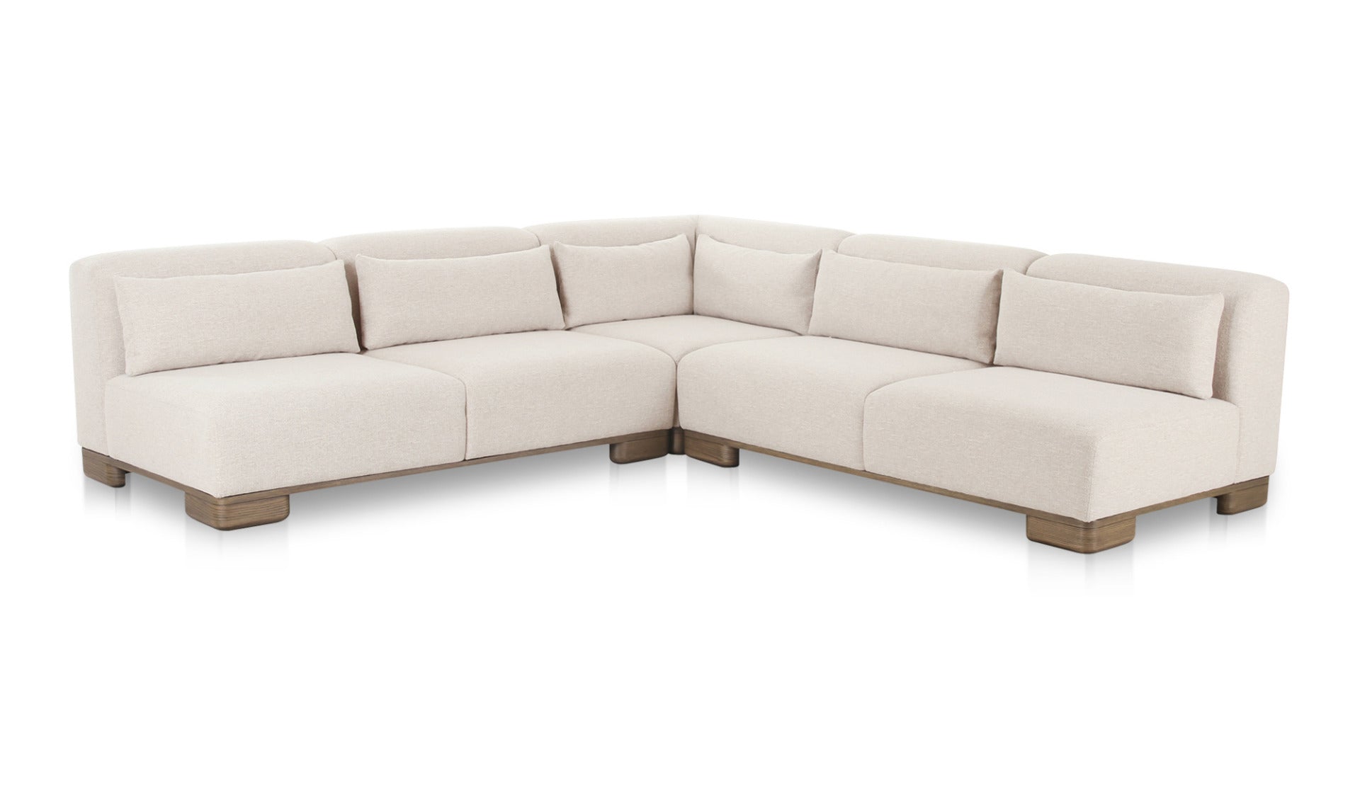 June Corner Modular Sectional Oatmeal