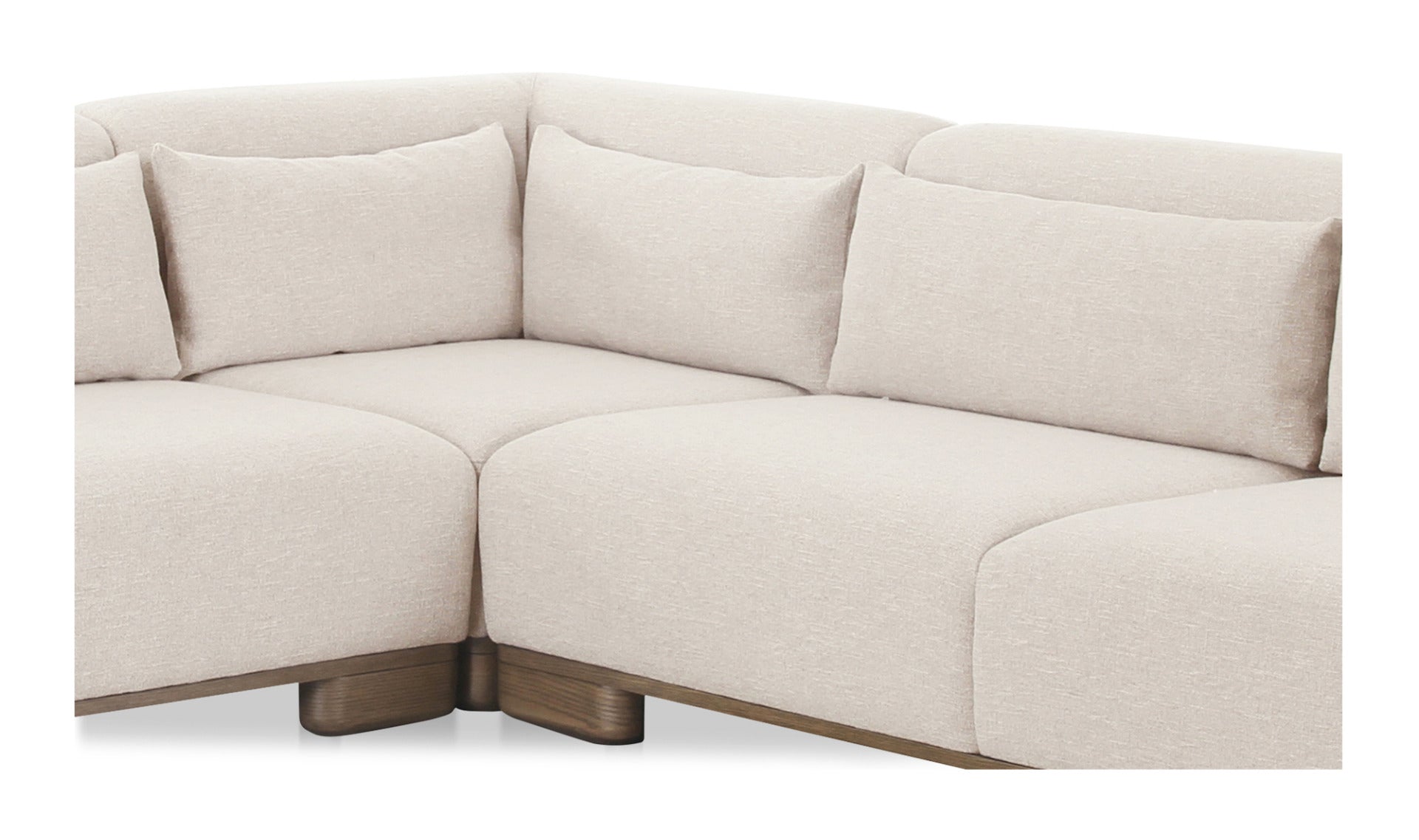 June Corner Modular Sectional Oatmeal