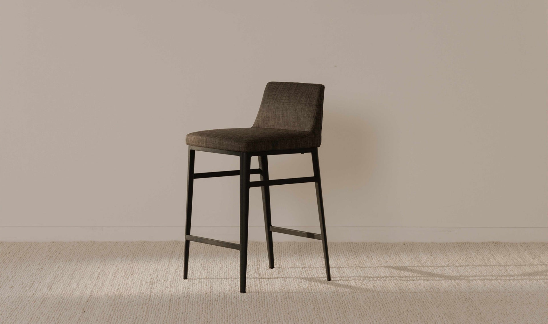 Baron Counter Stool Charcoal Grey