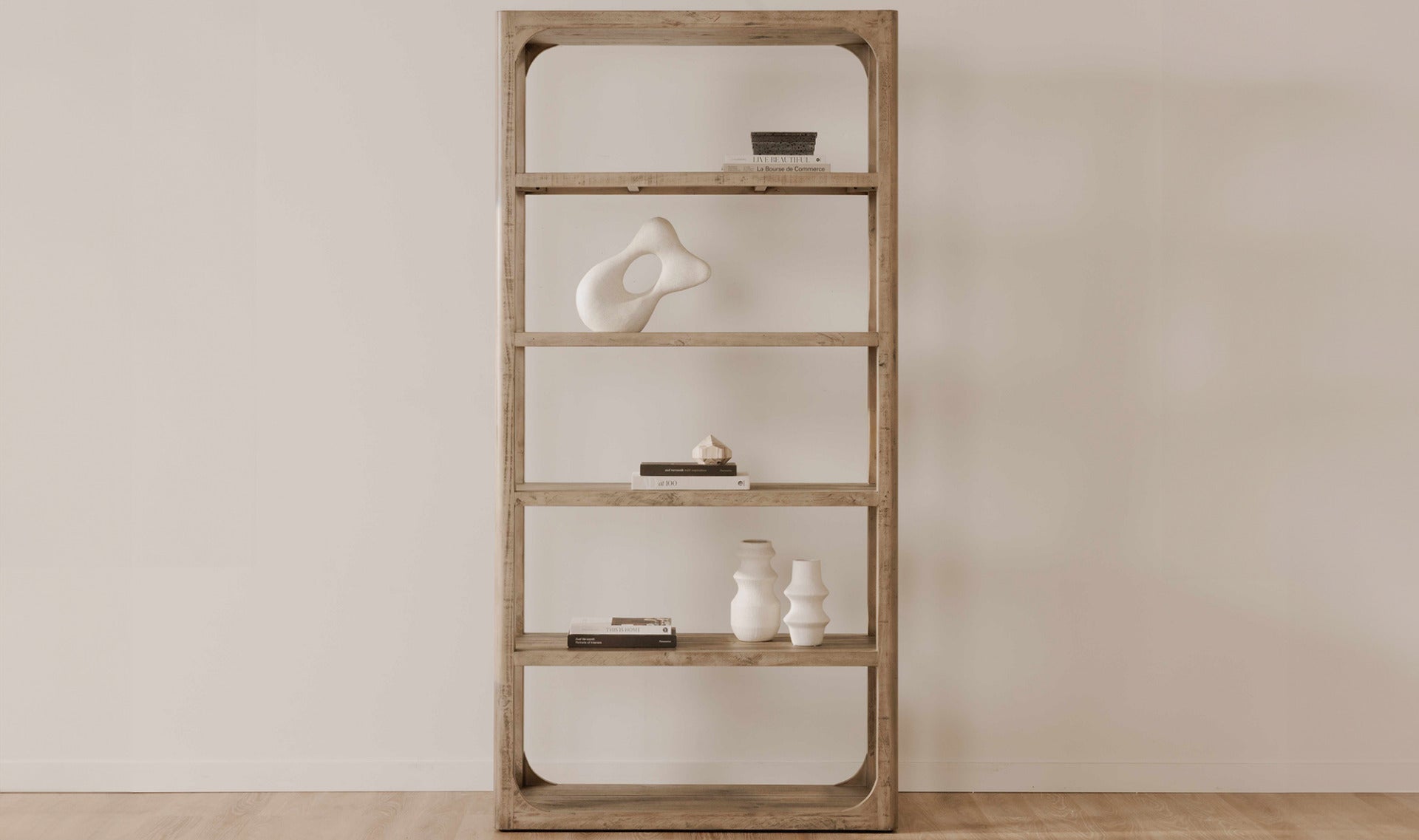 Abbott Bookshelf Brown