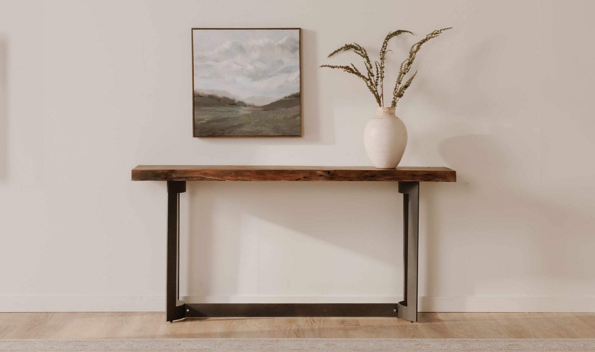 Bent Console Table