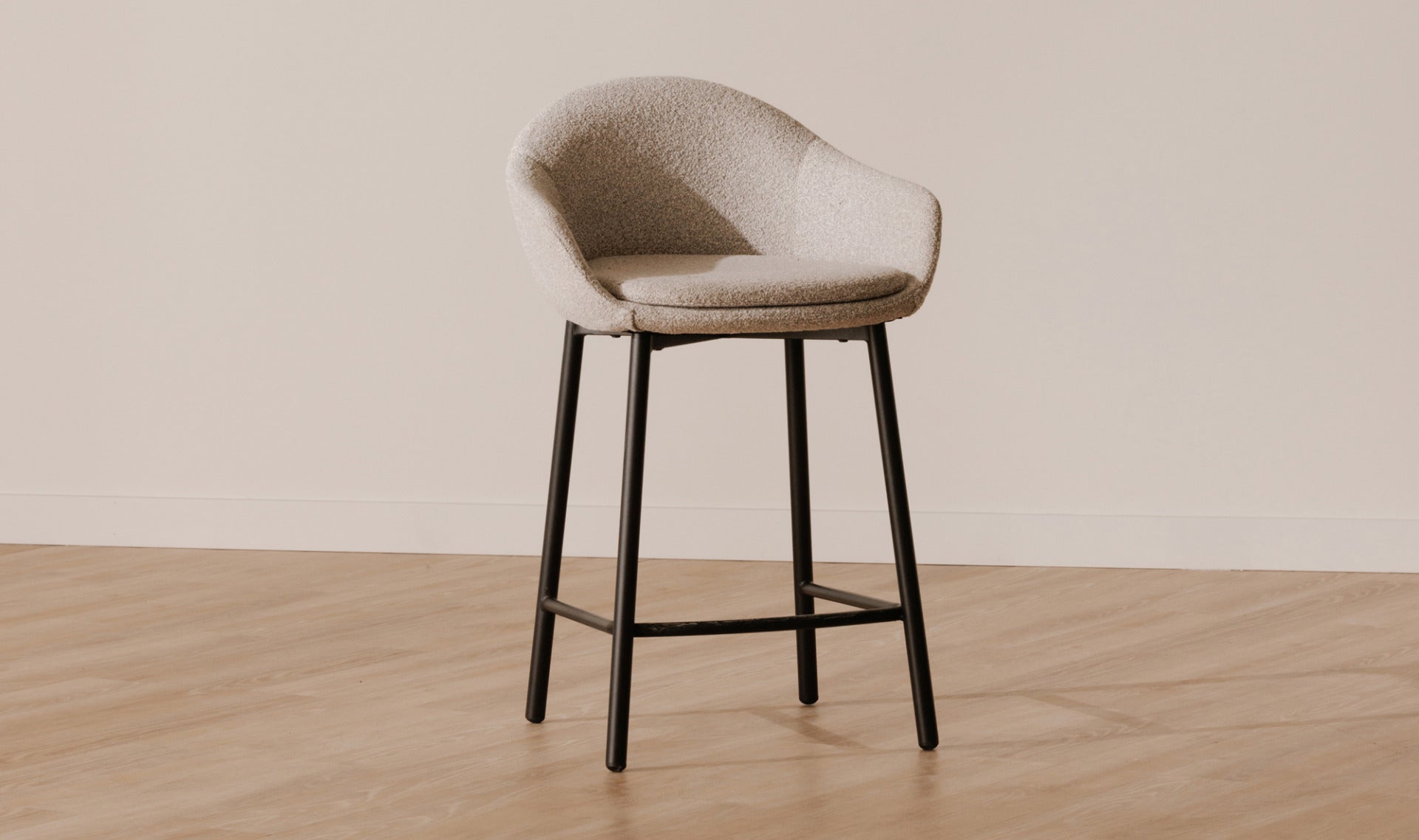 Emily Counter Stool Heather Beige