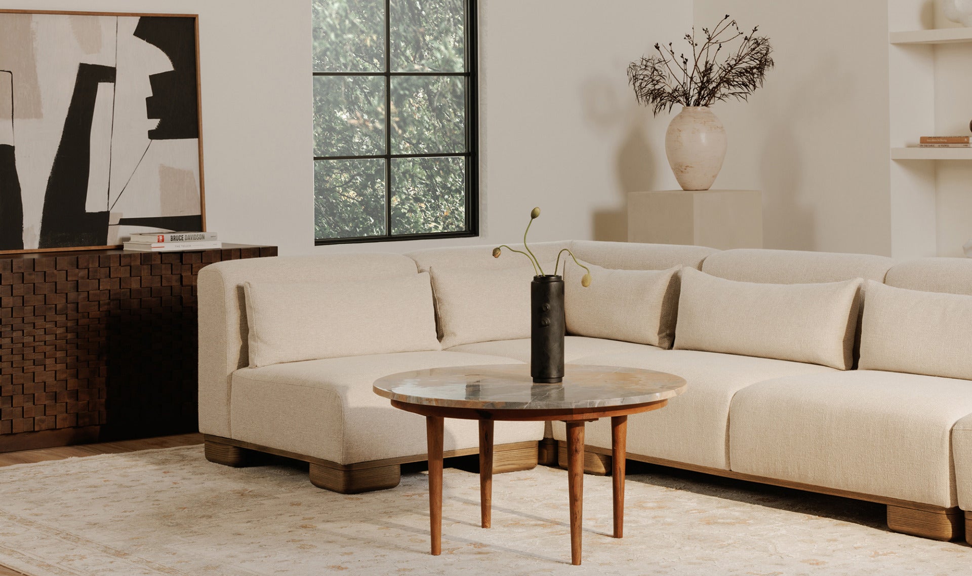 June Slipper Chair Oatmeal