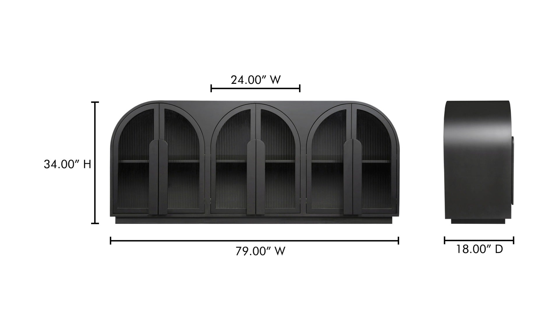 Salone Sideboard Black