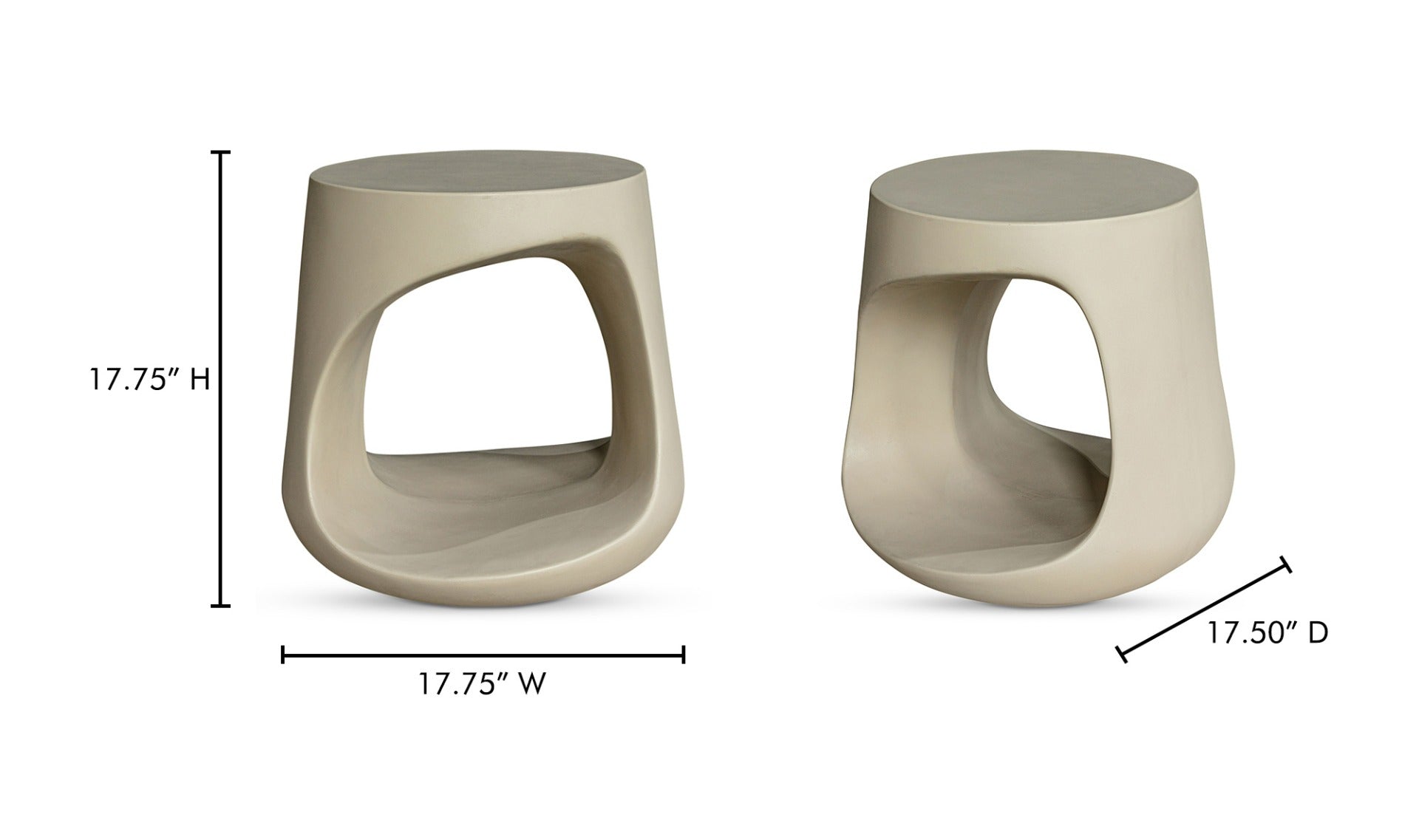 Rothko Outdoor Stool