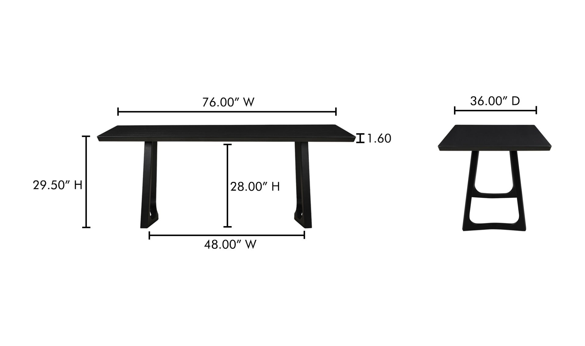 Silas Dining Table White Oak