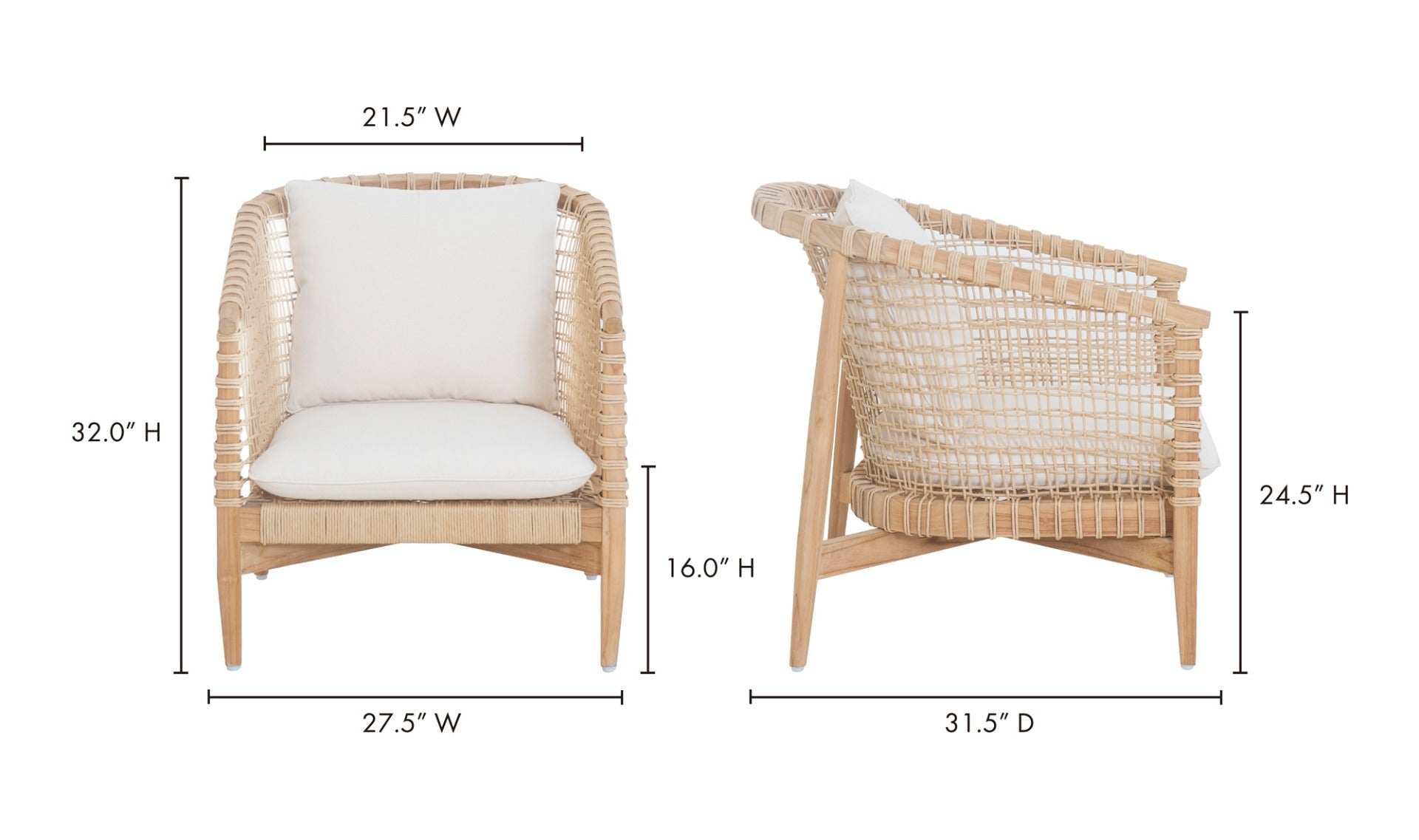 Kuna Outdoor Lounge Chair