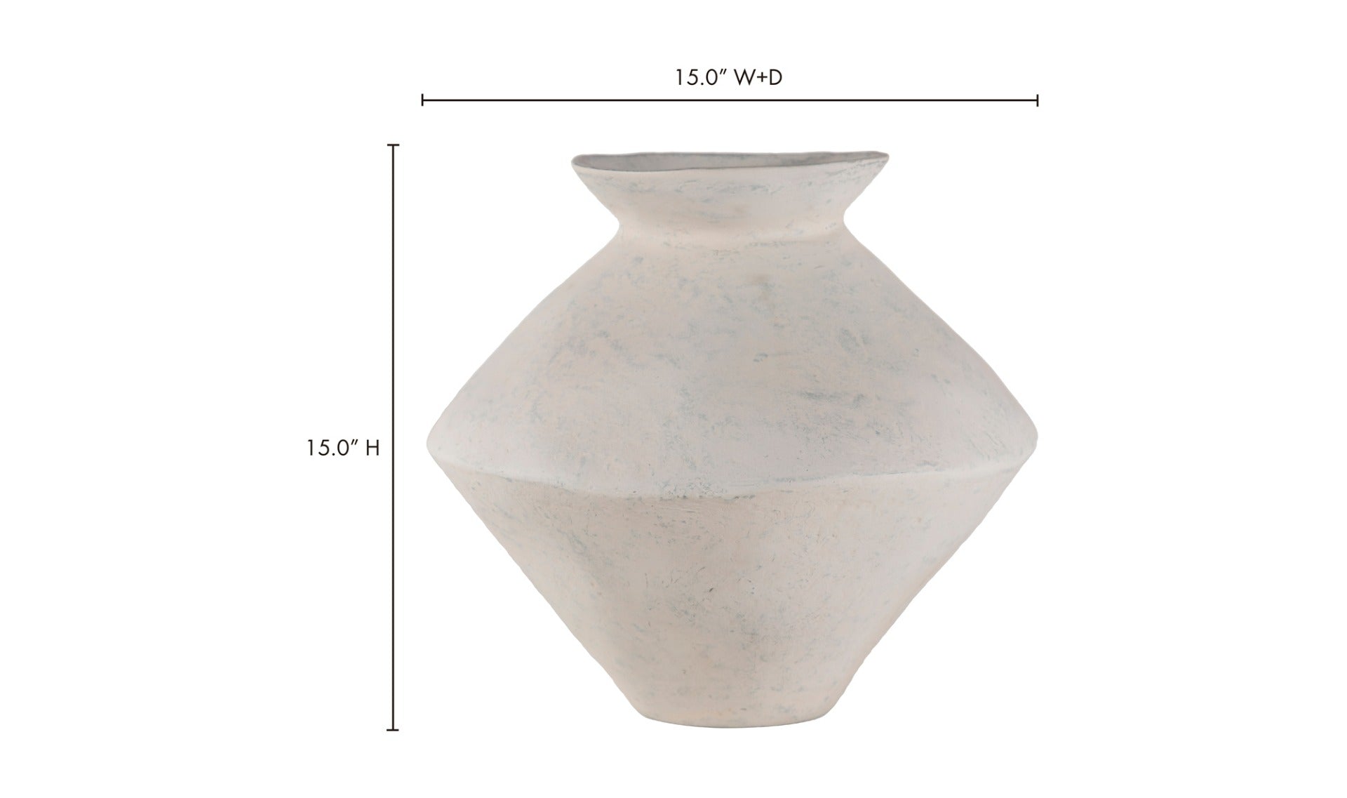 Raja Large Decorative Vessel Beige