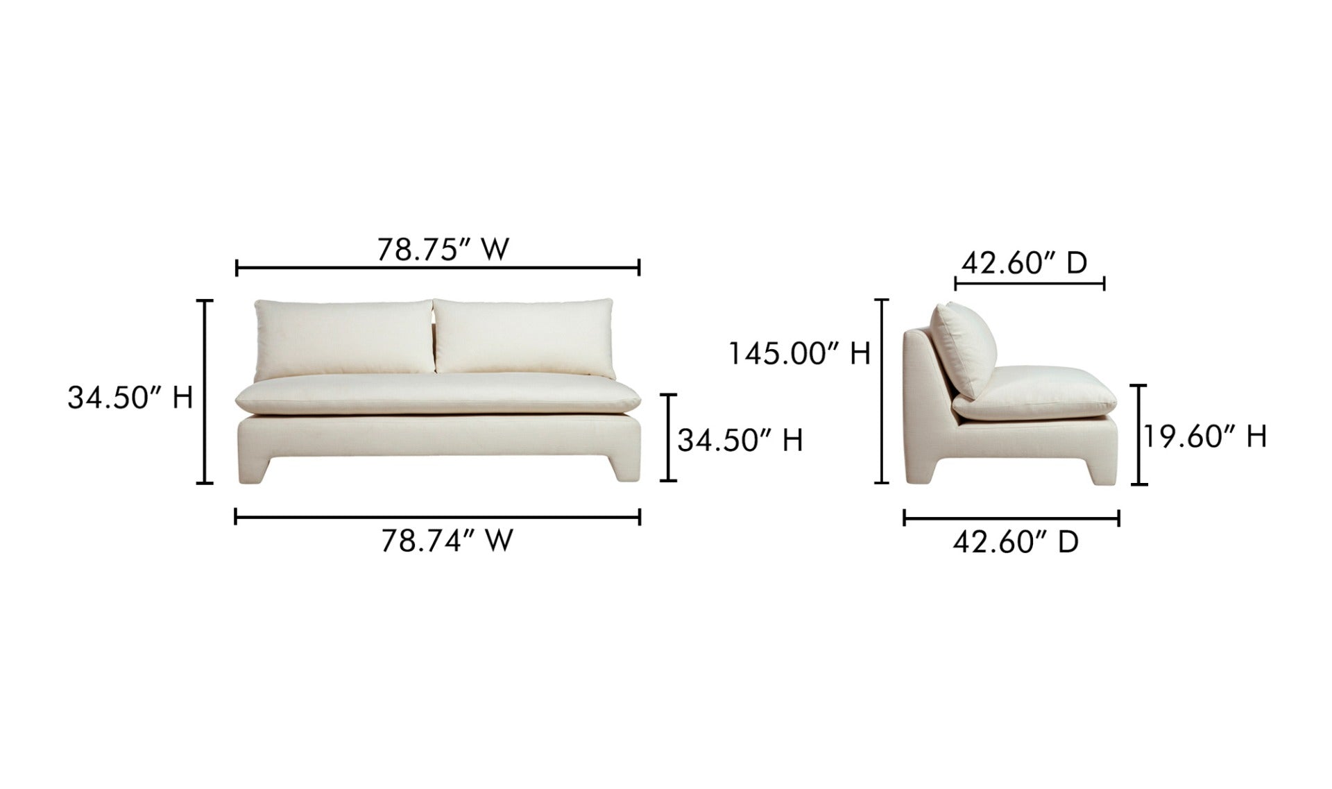 Estelle Sofa Cream