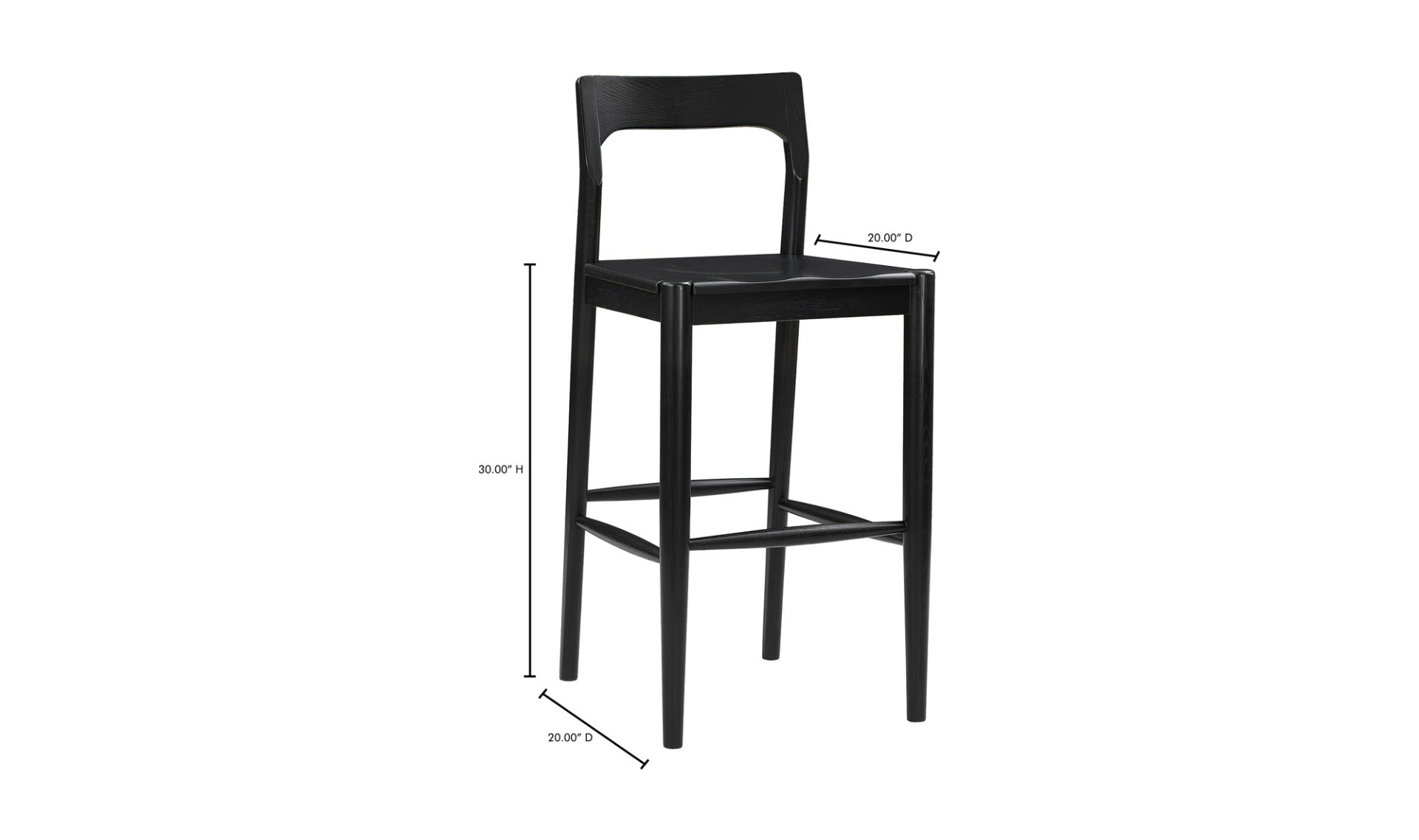 Owing Barstool Black