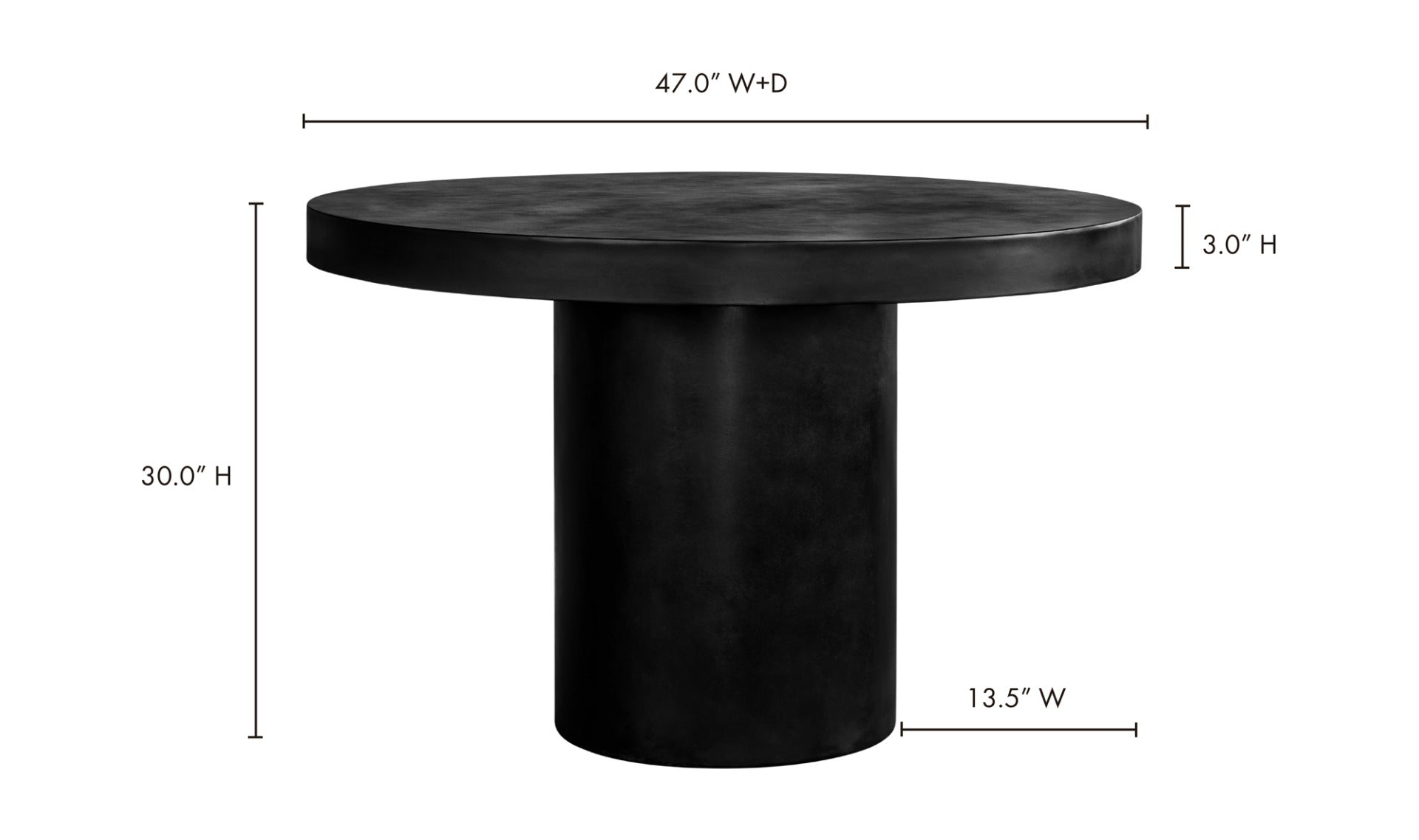 Cassius Round Outdoor Dining Table