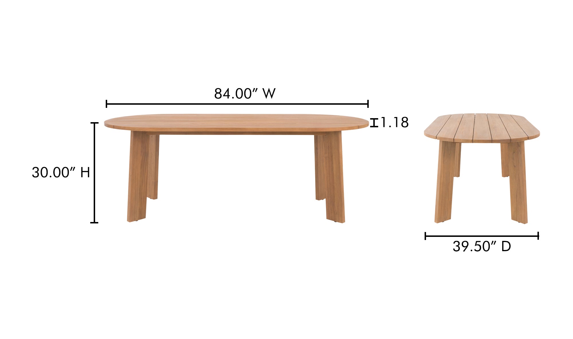 Delta Outdoor Dining Table