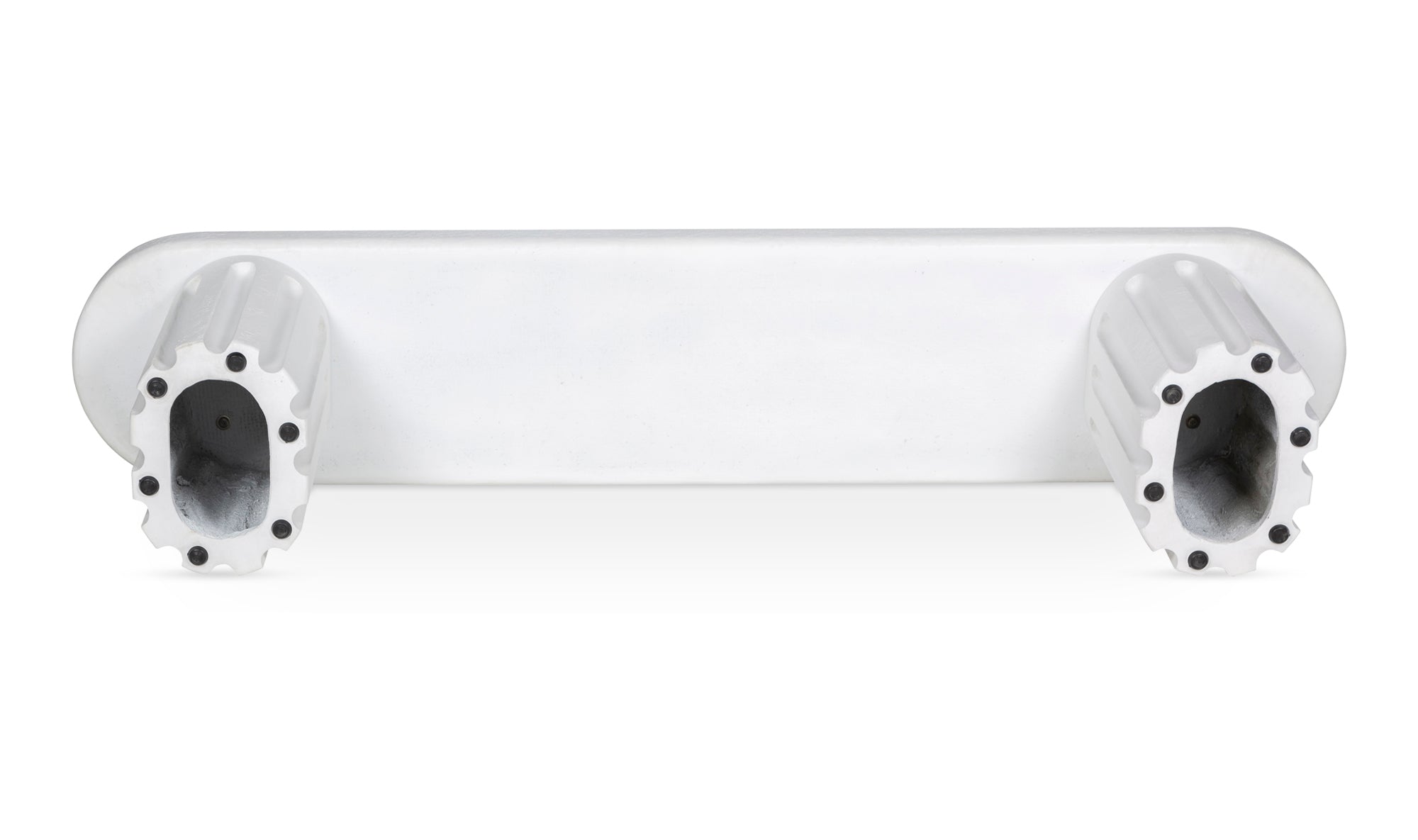 Eris Outdoor Dining Bench White