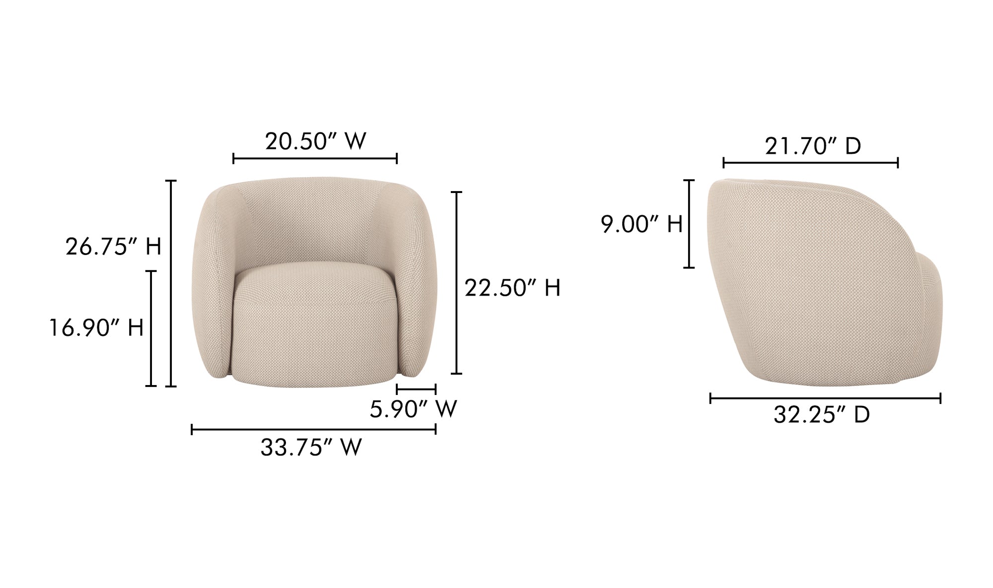 Rae Outdoor Accent Chair