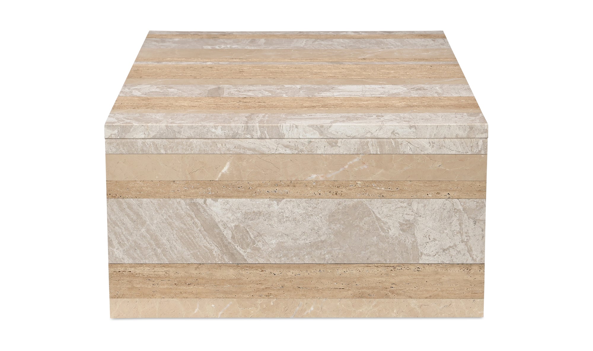 Rosa Coffee Table Rosso Levanto Marble