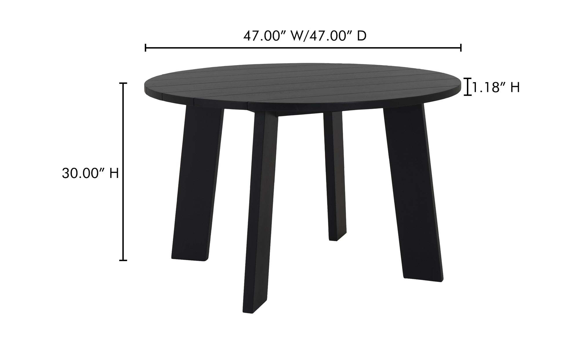 Delta Outdoor Dining Table