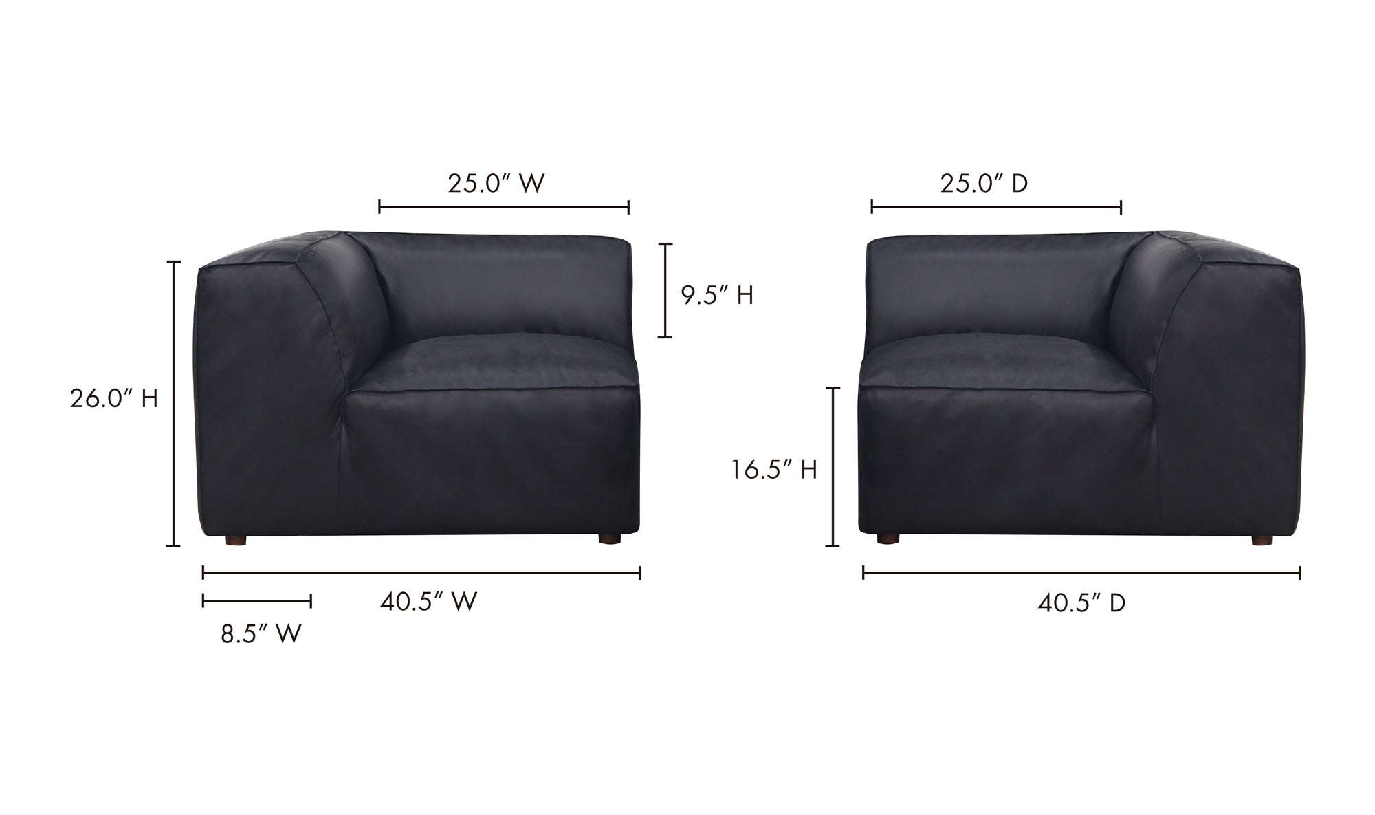 Form Corner Chair Sonoran