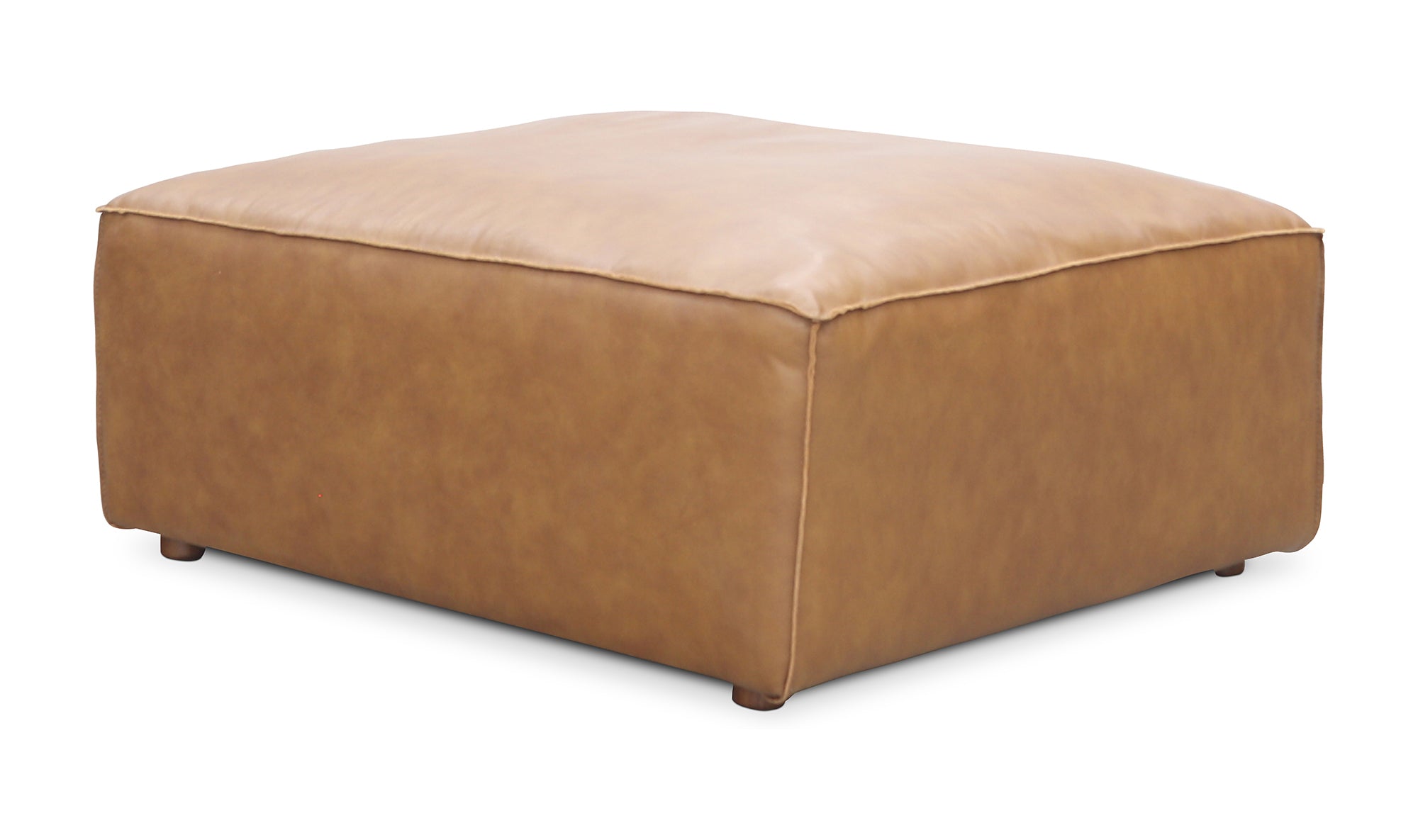 Form Ottoman Sonoran Tan Leather