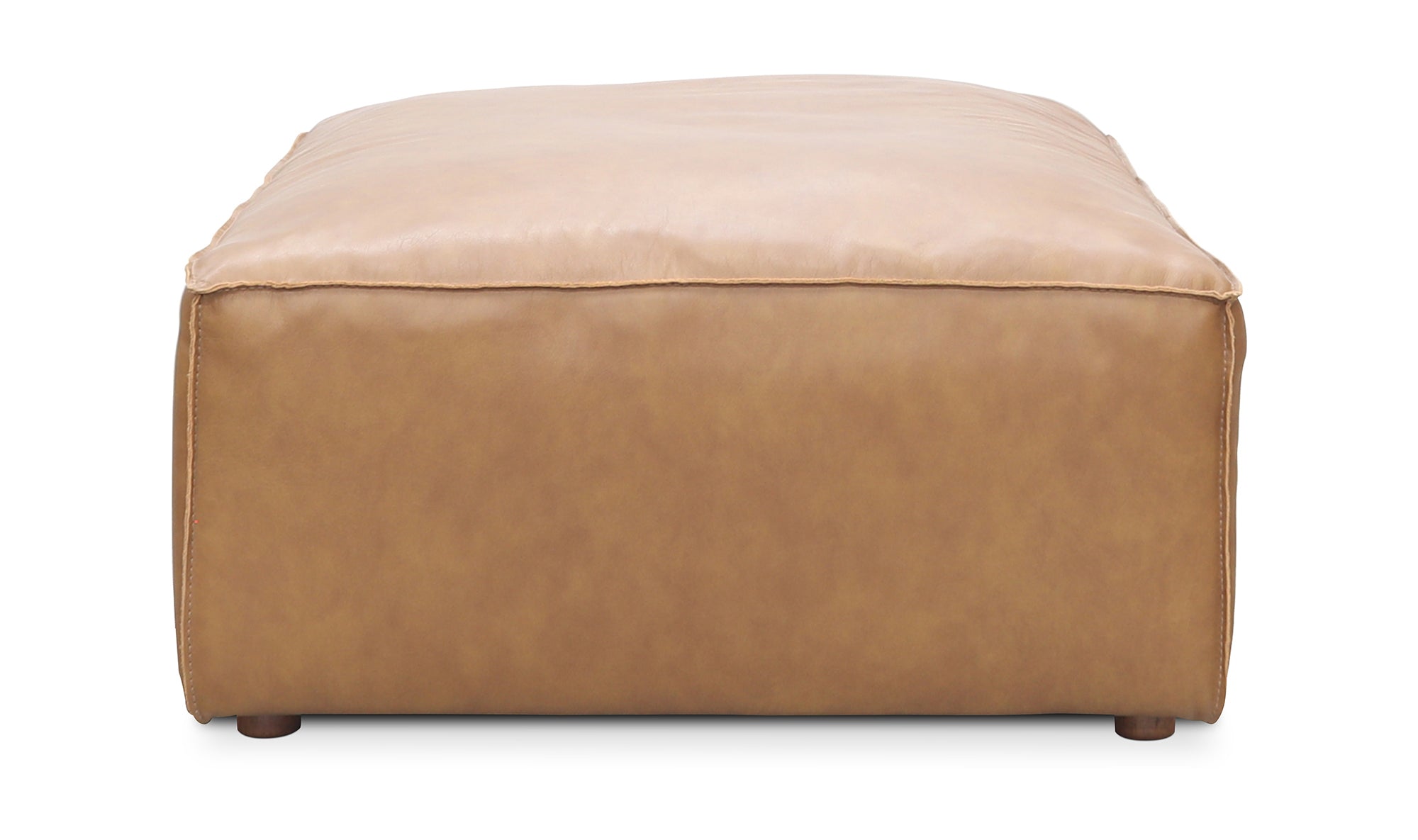 Form Ottoman Sonoran Tan Leather