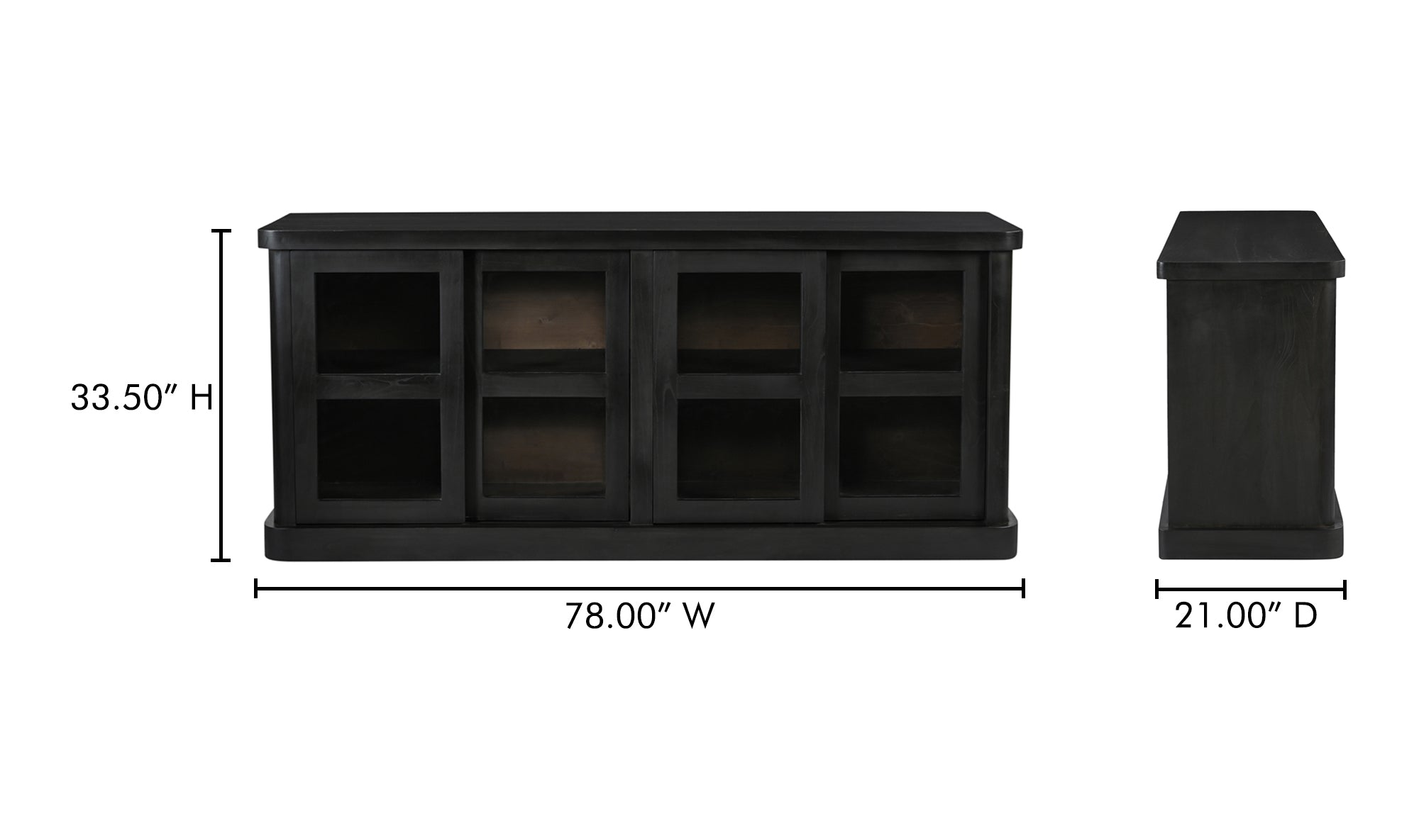 Mona Sideboard Black