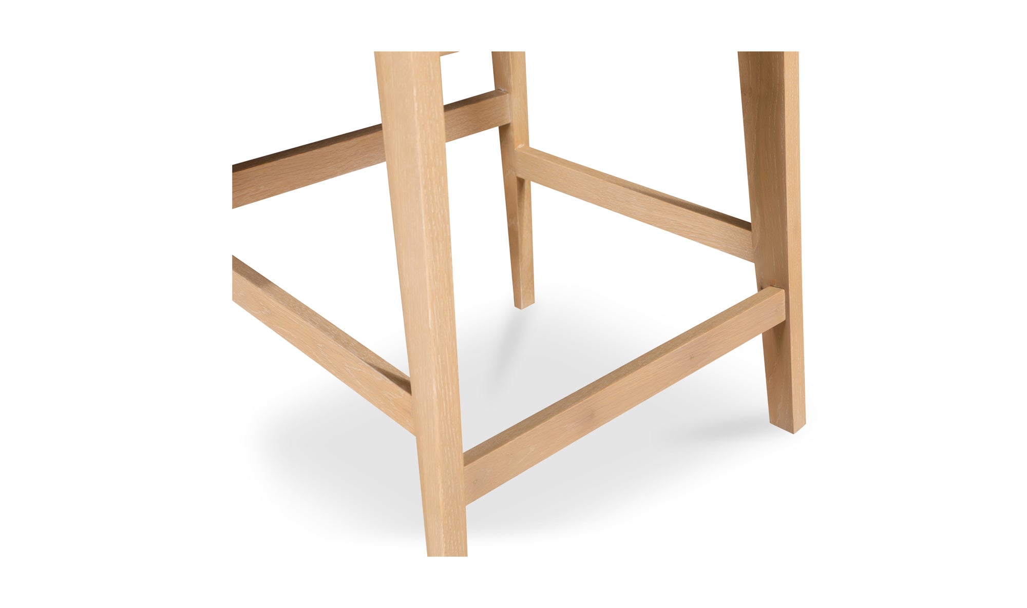 Deco Oak Counter Stool Light Grey