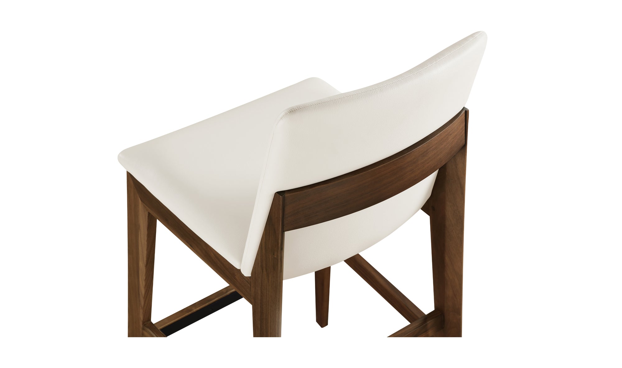 Deco Barstool White PVC