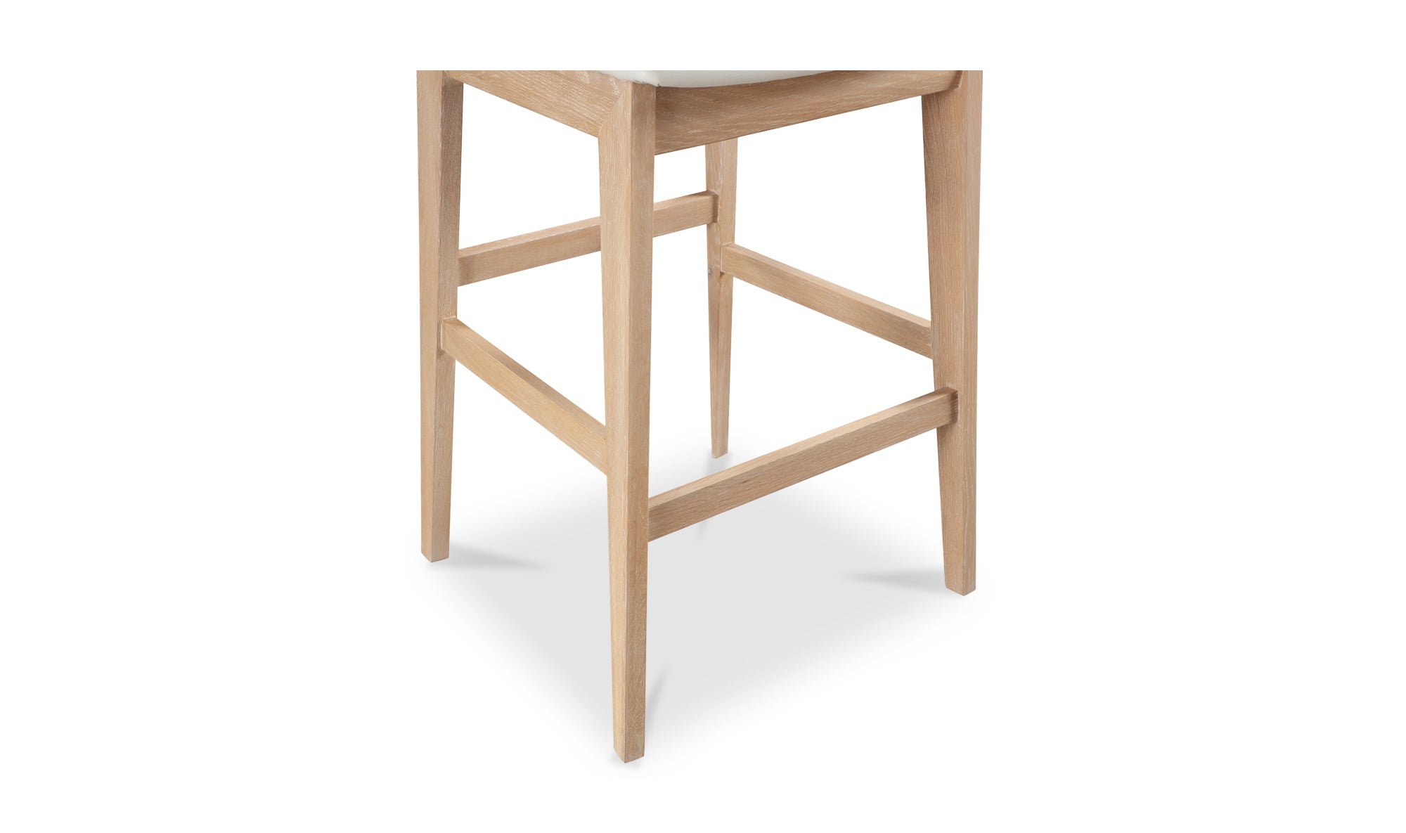 Deco Oak Barstool PVC White