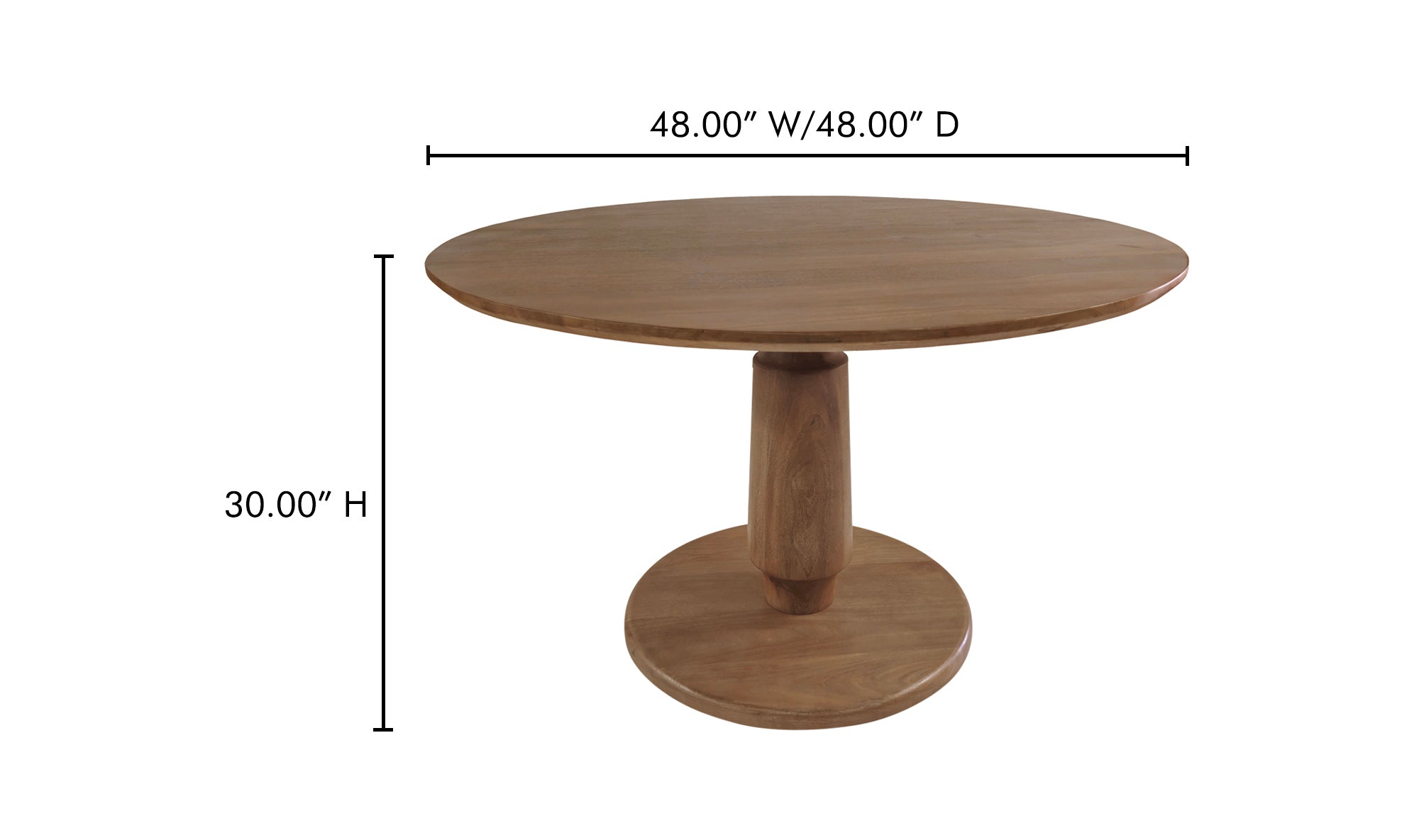 Clark Dining Table Brown