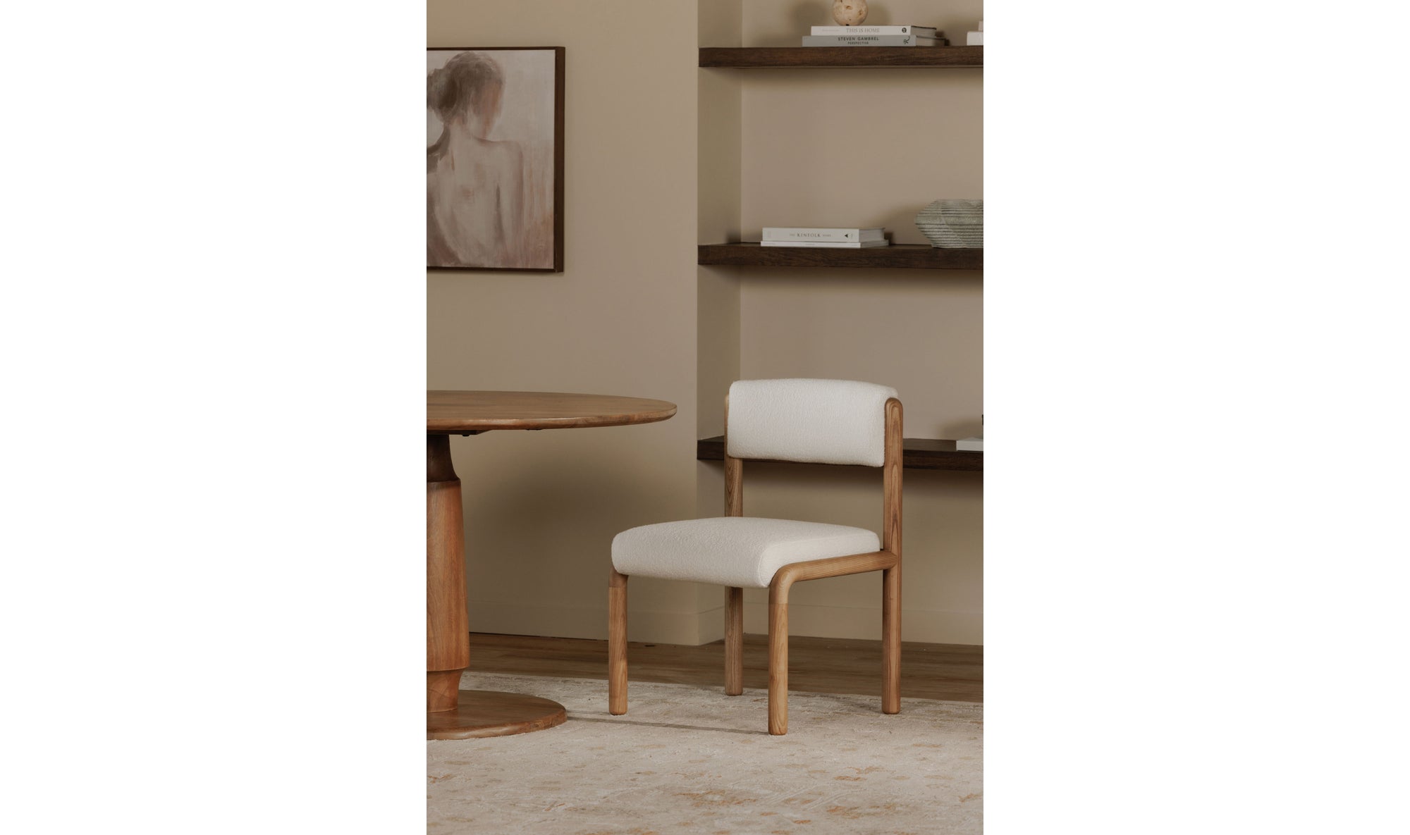 April Dining Chair White-Set Of Two